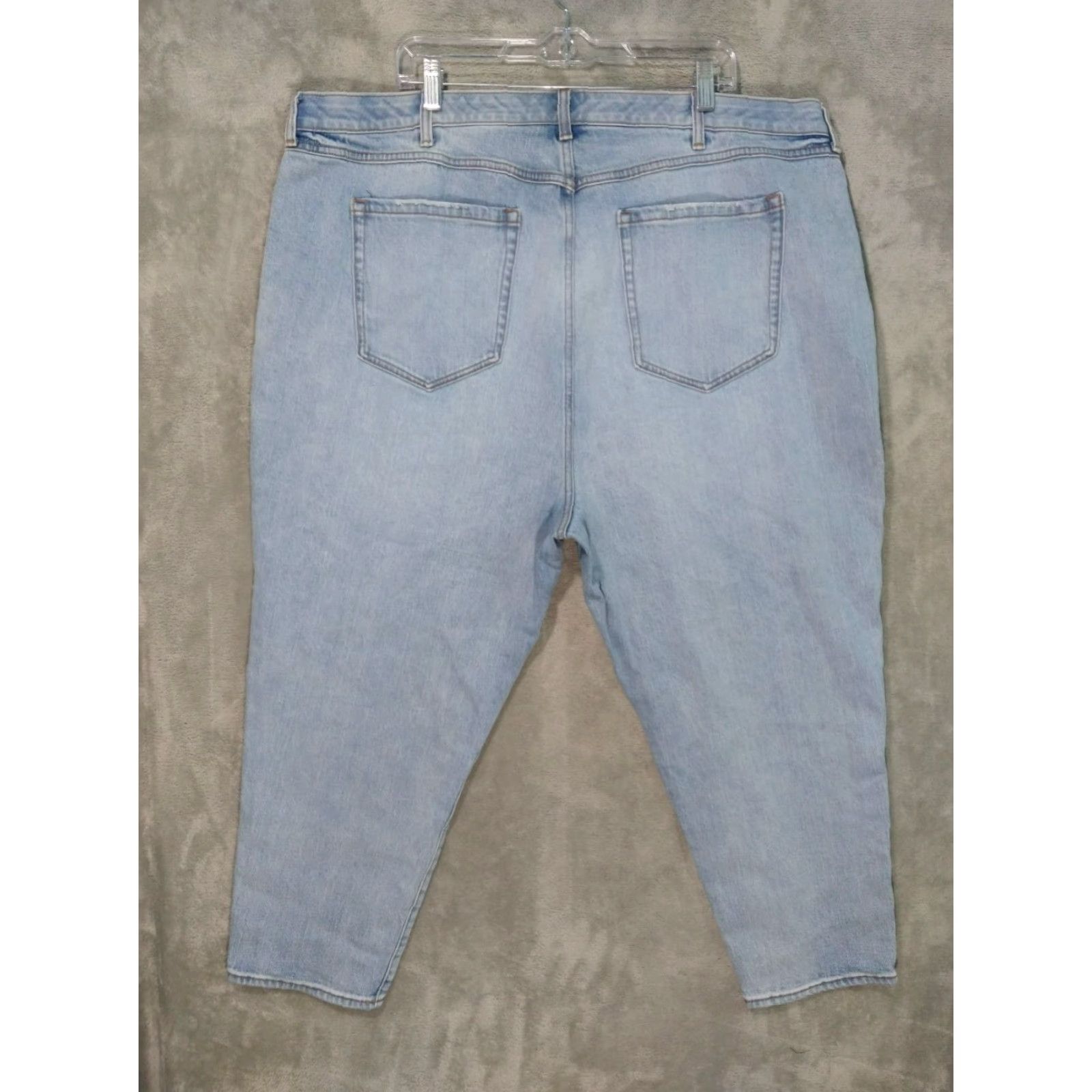 Torrid Torrid Jeans Womens 24R Blue Denim Skinny Ankle High Rise Button Fly Size 42" / US 20 - 2 Thumbnail