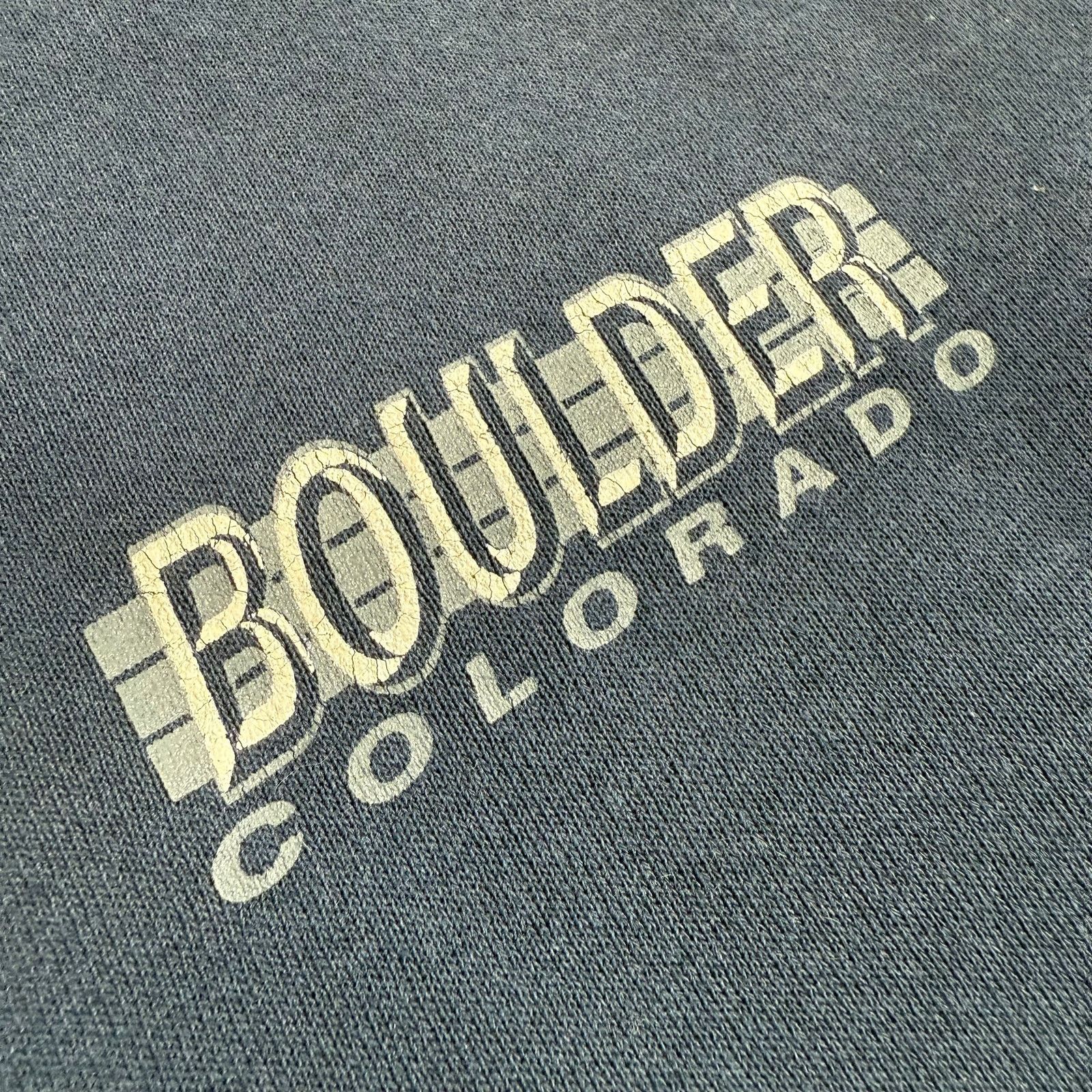 Jansport Vtg Jansport Boulder CO Crewneck Sweatshirt USA 90s Navy S Size US S / EU 44-46 / 1 - 7 Thumbnail