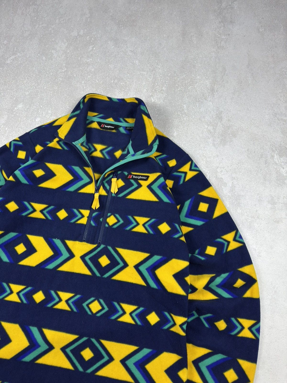Berghaus Berghaus Prism Print Trango Half Fleece 1/4 Zip Outdoor Size US XL / EU 56 / 4 - 3 Thumbnail