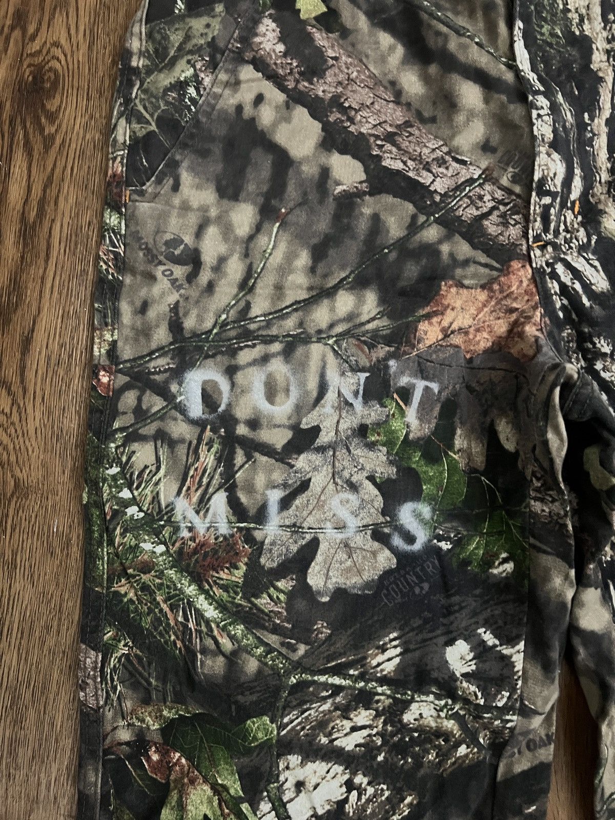 Field & Stream Field And Stream Real Tree Camo Spray Painted Pants Size US 30 / EU 46 - 3 Thumbnail