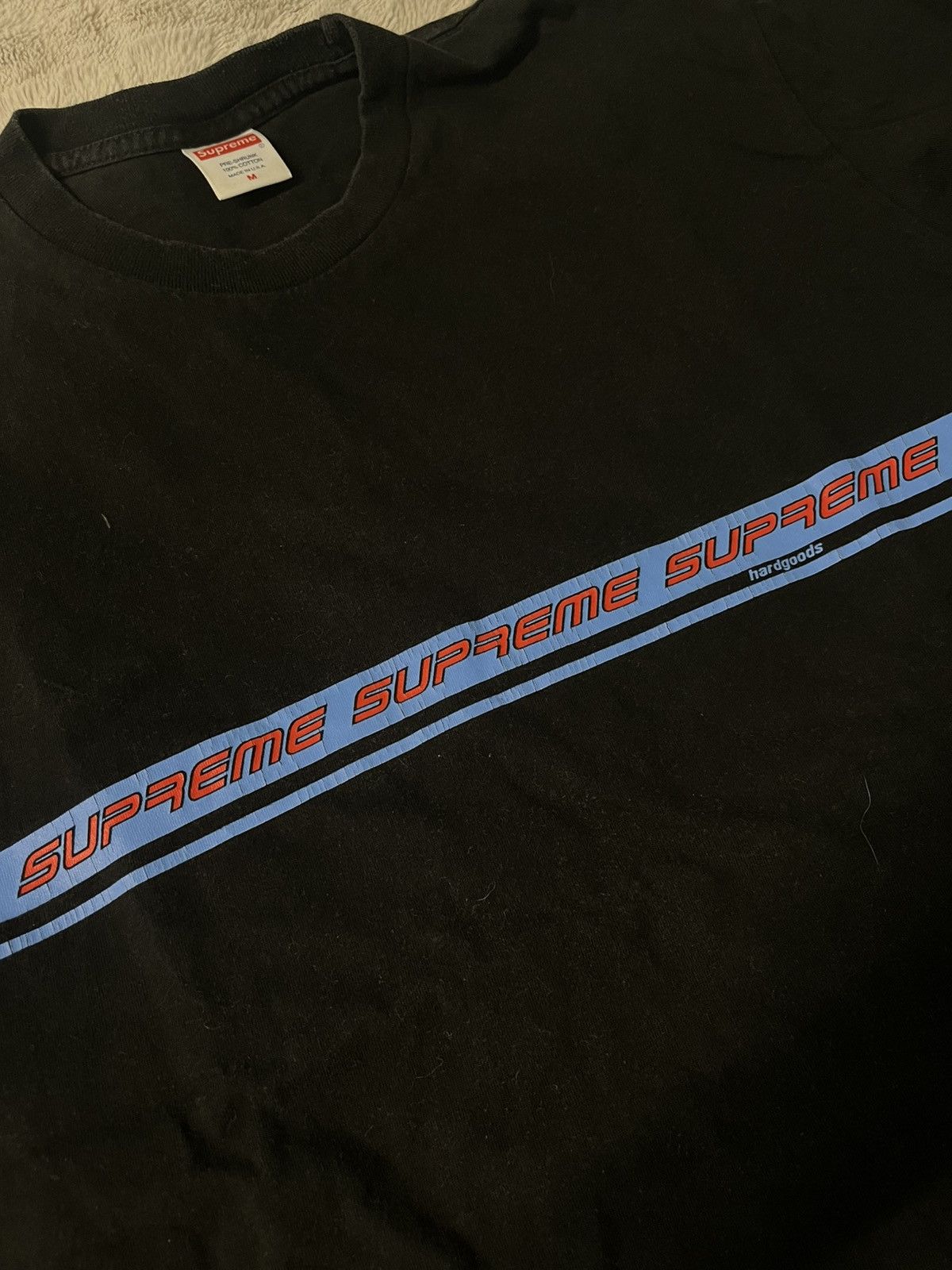 Supreme Supreme Hard Goods Tee 'Black' Size US M / EU 48-50 / 2 - 3 Thumbnail