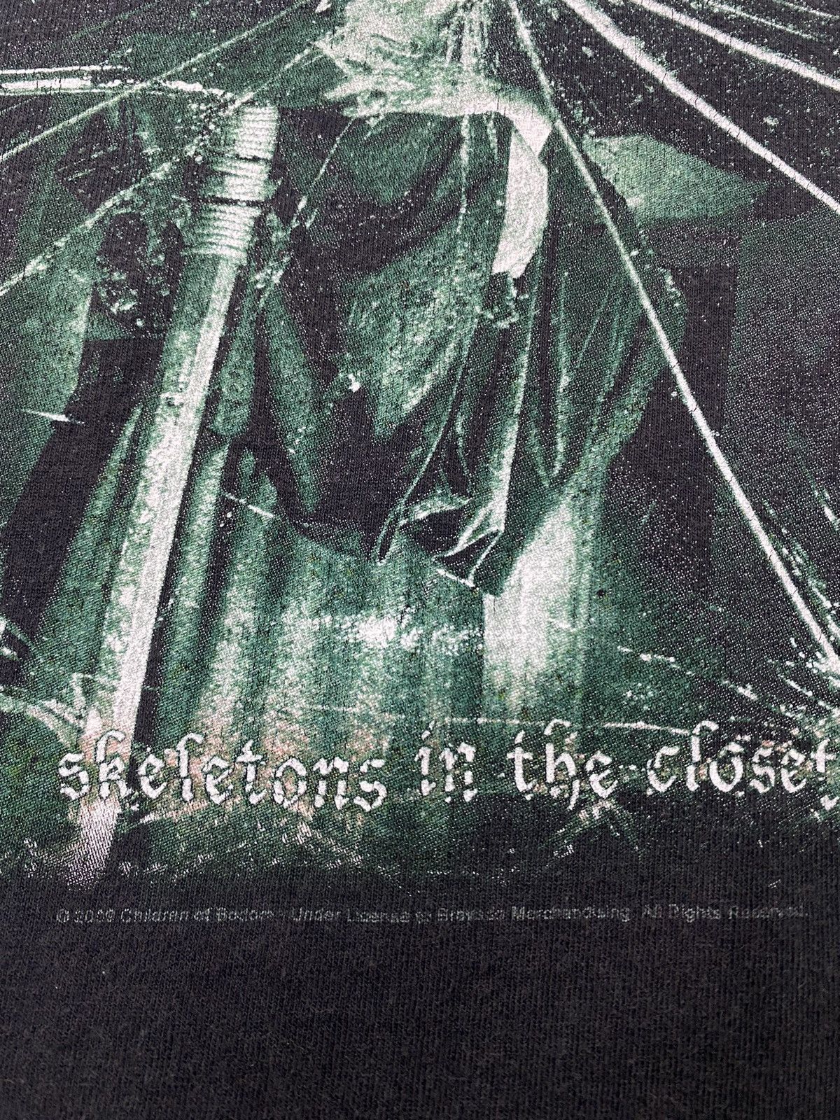 VINTAGE CHILDREN OF BODOM melodic death metal band tee shirt Menswear