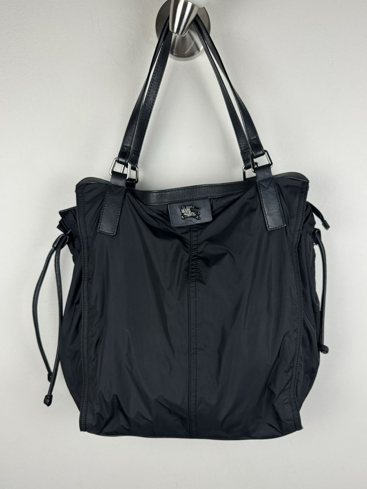 Burberry Nylon leather bag Burberry Nova Check y2k original item Size ONE SIZE - 1 Thumbnail