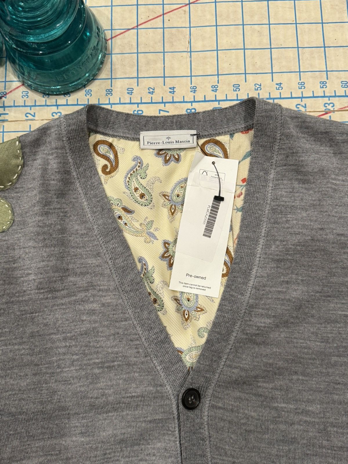 Pierre-Louis Mascia Pierre Louis Mascia Floral Paisley Patchwork Cardigan Medium Size M / US 6-8 / IT 42-44 - 8 Thumbnail