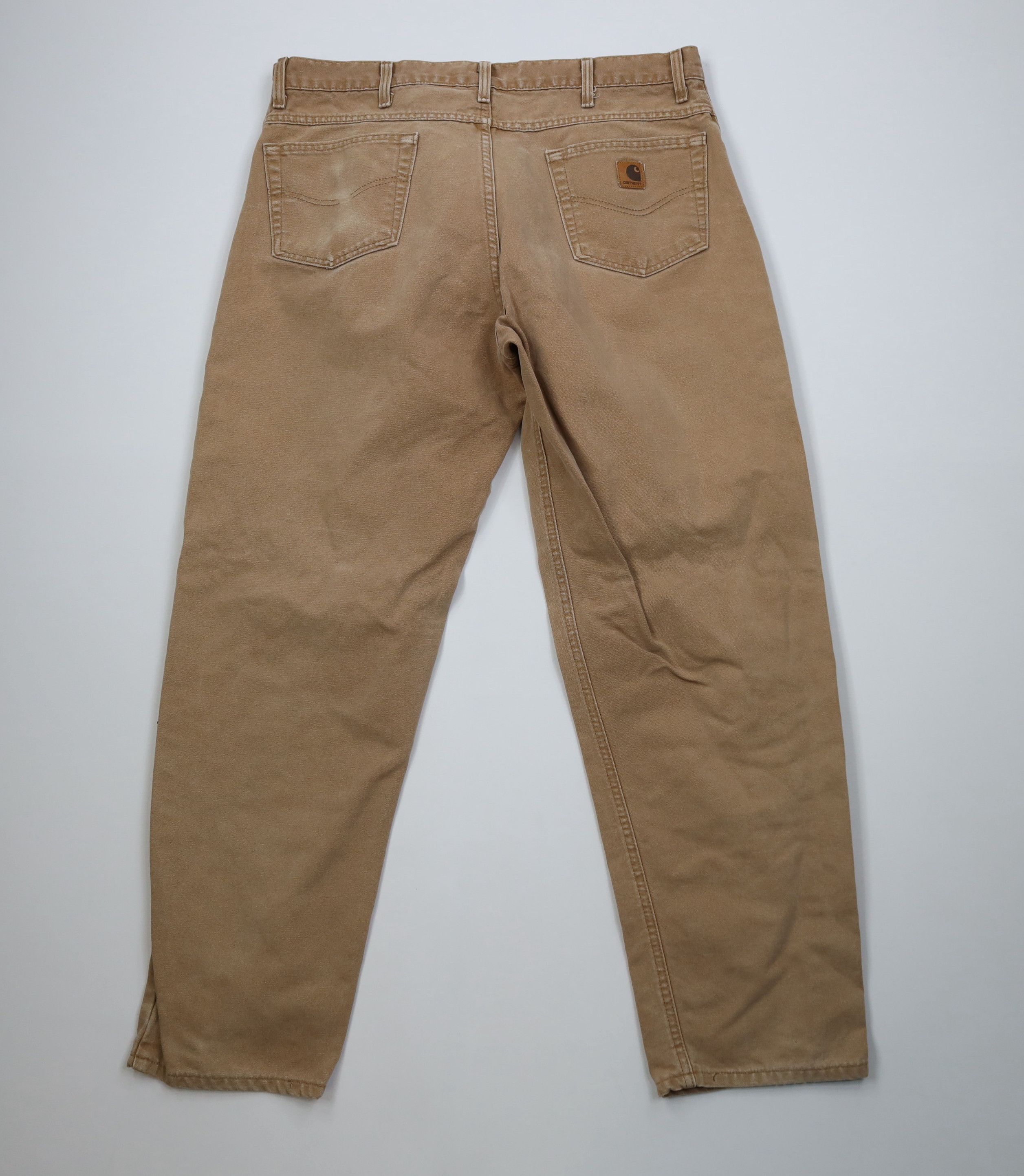 Carhartt Vintage 90s Carhartt Wide Leg Canvas Dungaree Pants USA Size US 40 / EU 56 - 11 Thumbnail