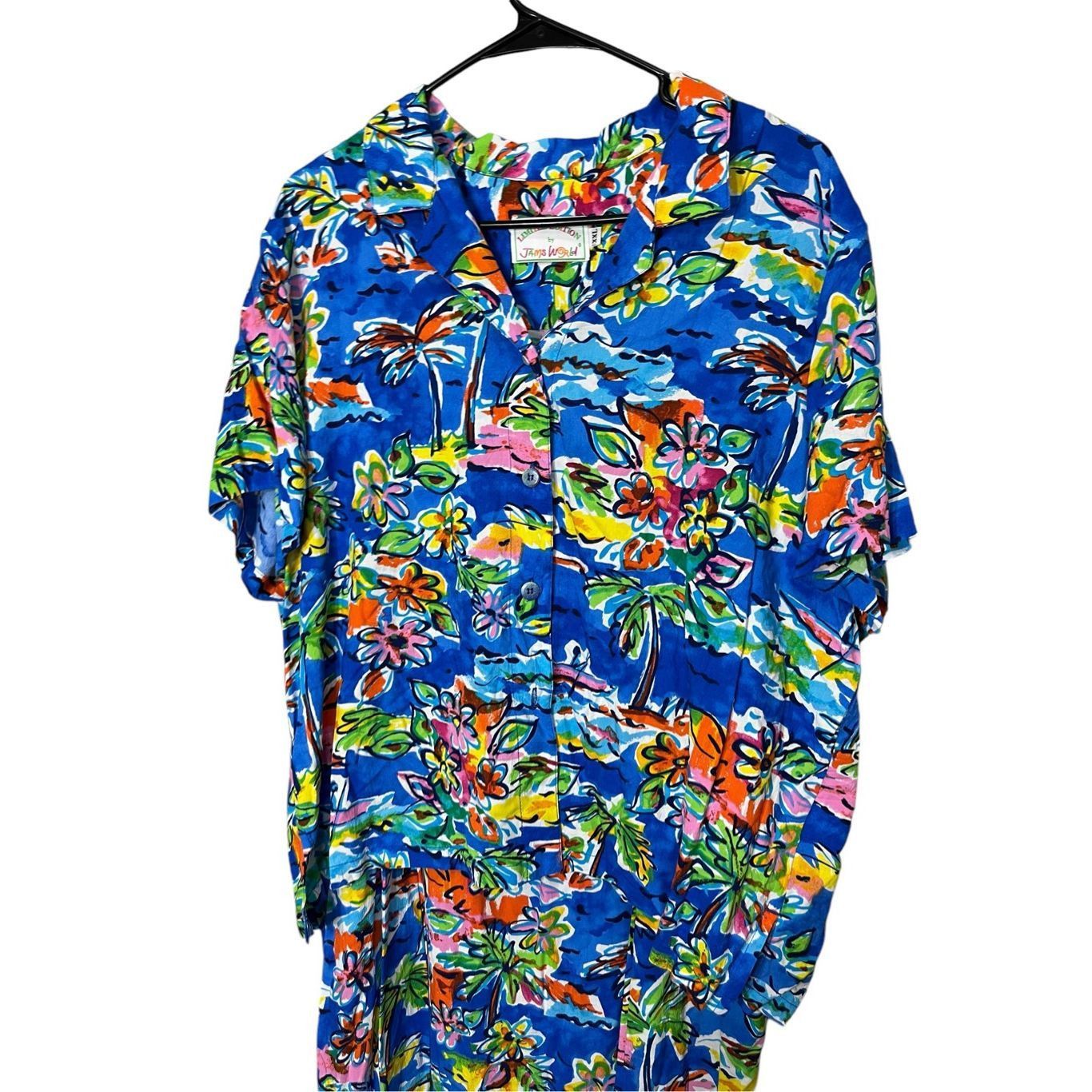 Jams World Vintage Jams World Limited Edition Tropical Dress And Matchi Size XXL / US 16-18 / IT 52-54 - 2 Thumbnail