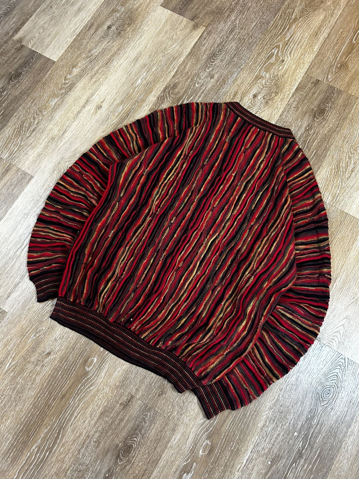Vintage Super sick vintage 3D knit sweater Size US M / EU 48-50 / 2 - 3 Thumbnail