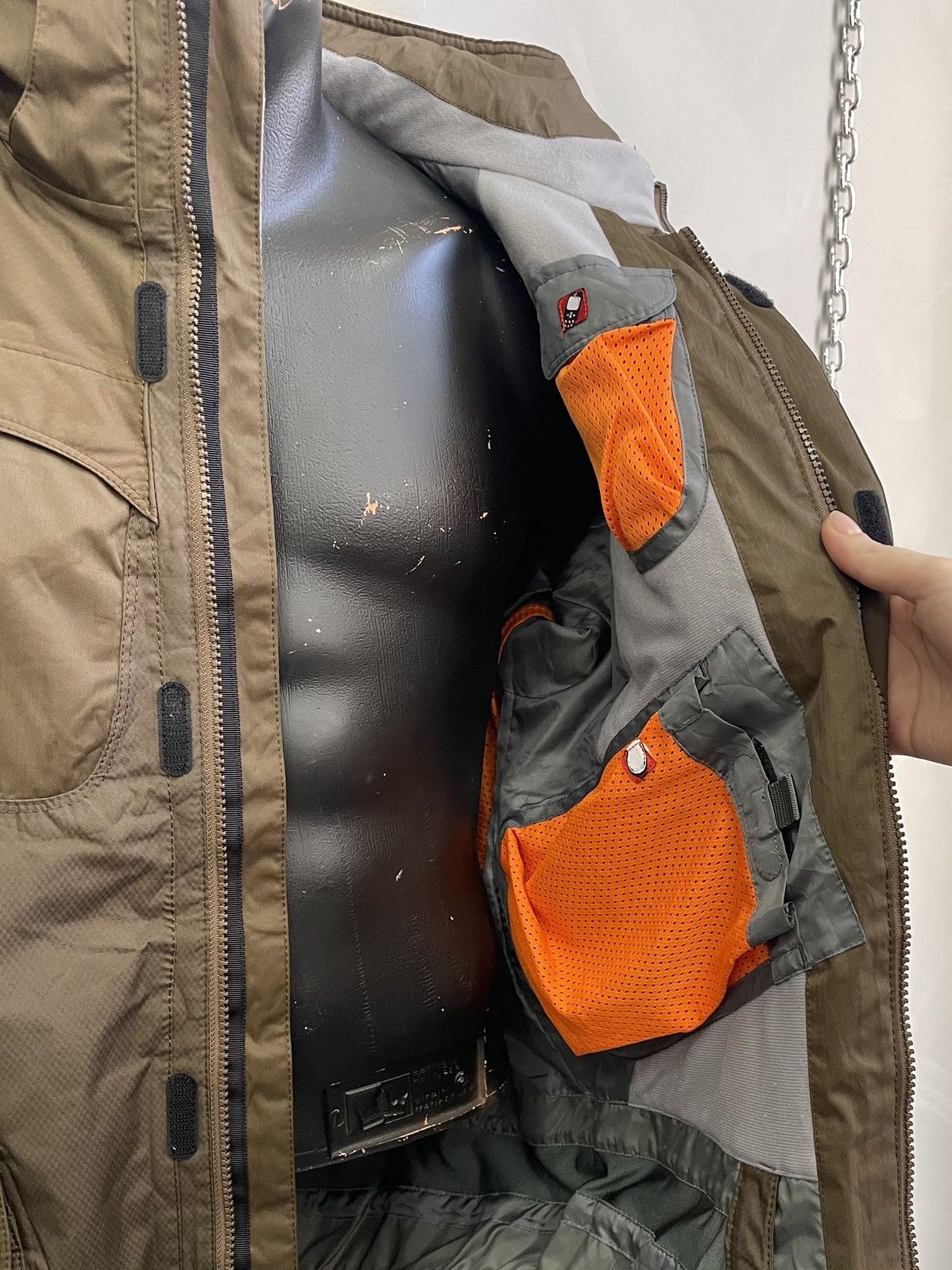 Salomon Salomon Ski Vintage Brown Outdoor Jacket Y2K Tech Size US L / EU 52-54 / 3 - 8 Thumbnail