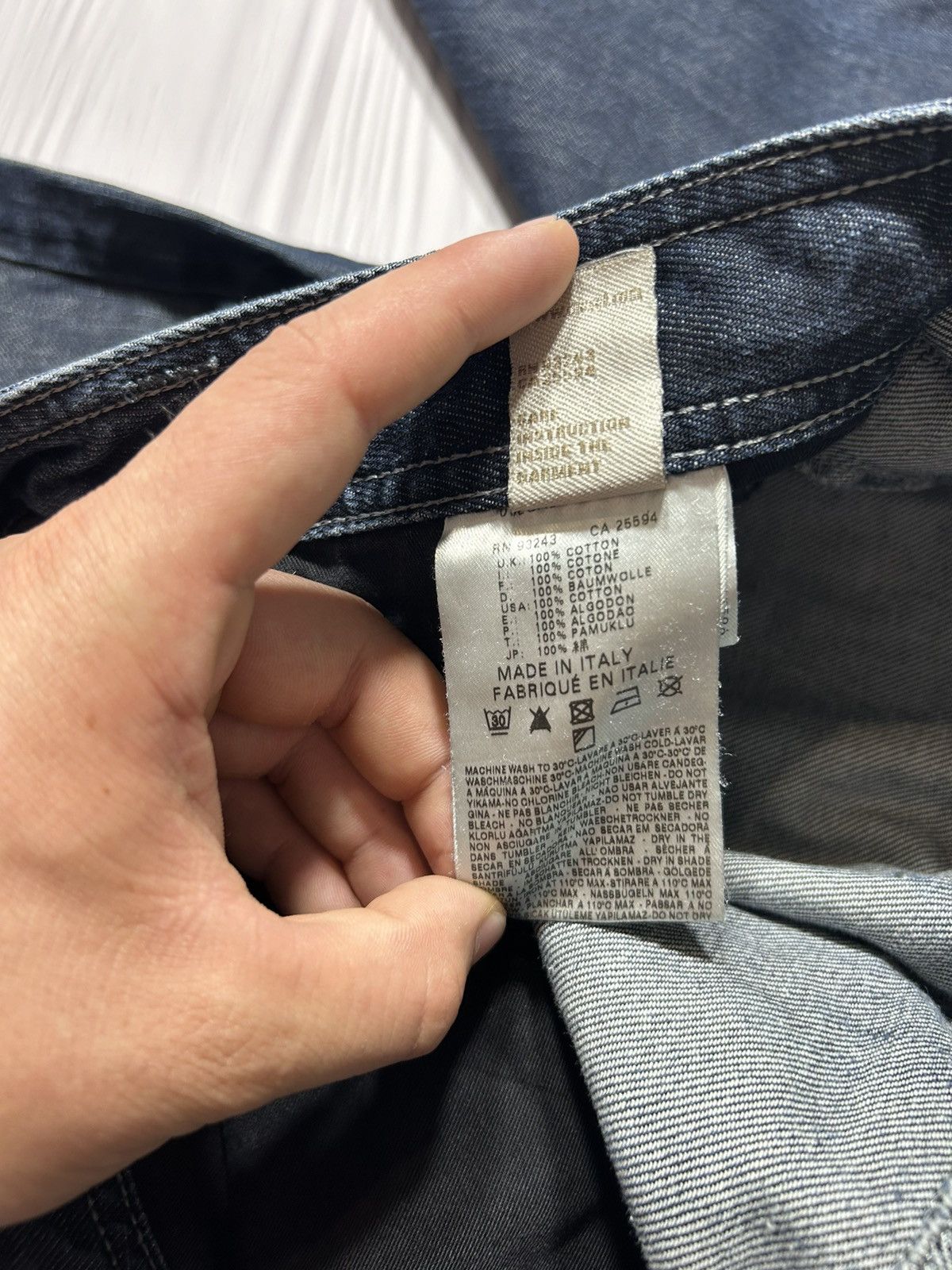 Diesel Vintage Diesel Stylish Denim Pants Jeans Size 34 Made Italy Size US 34 / EU 50 - 15 Thumbnail