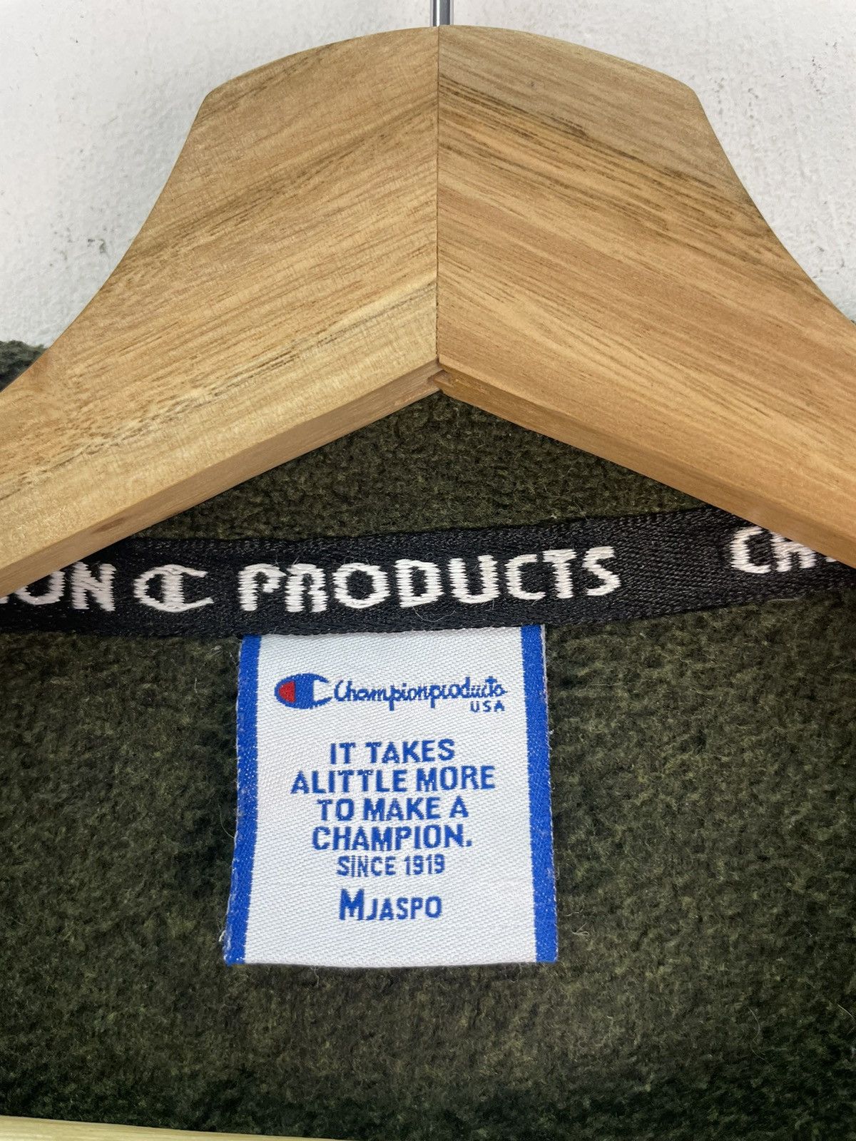 Champion × Vintage Champion Fleece Jacket Y2K Size US M / EU 48-50 / 2 - 3 Thumbnail