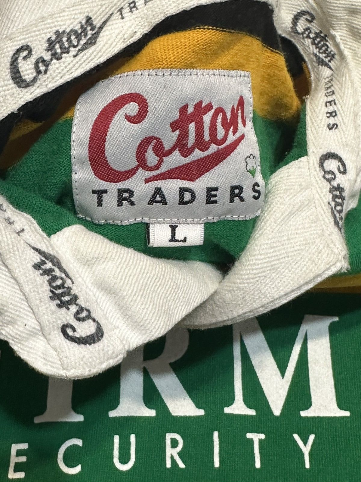 Cotton Traders Vintage Very Rare 1995 Northampton Saints Rugby jersey Size US L / EU 52-54 / 3 - 2 Thumbnail