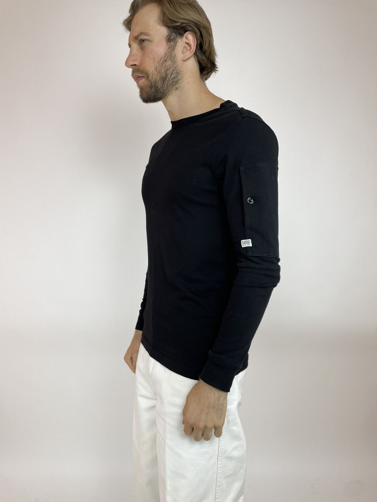 G-Star × Japanese Brand G-star STALT Regular R T L/S sweatshirt Mens size S Size US S / EU 44-46 / 1 - 3 Thumbnail