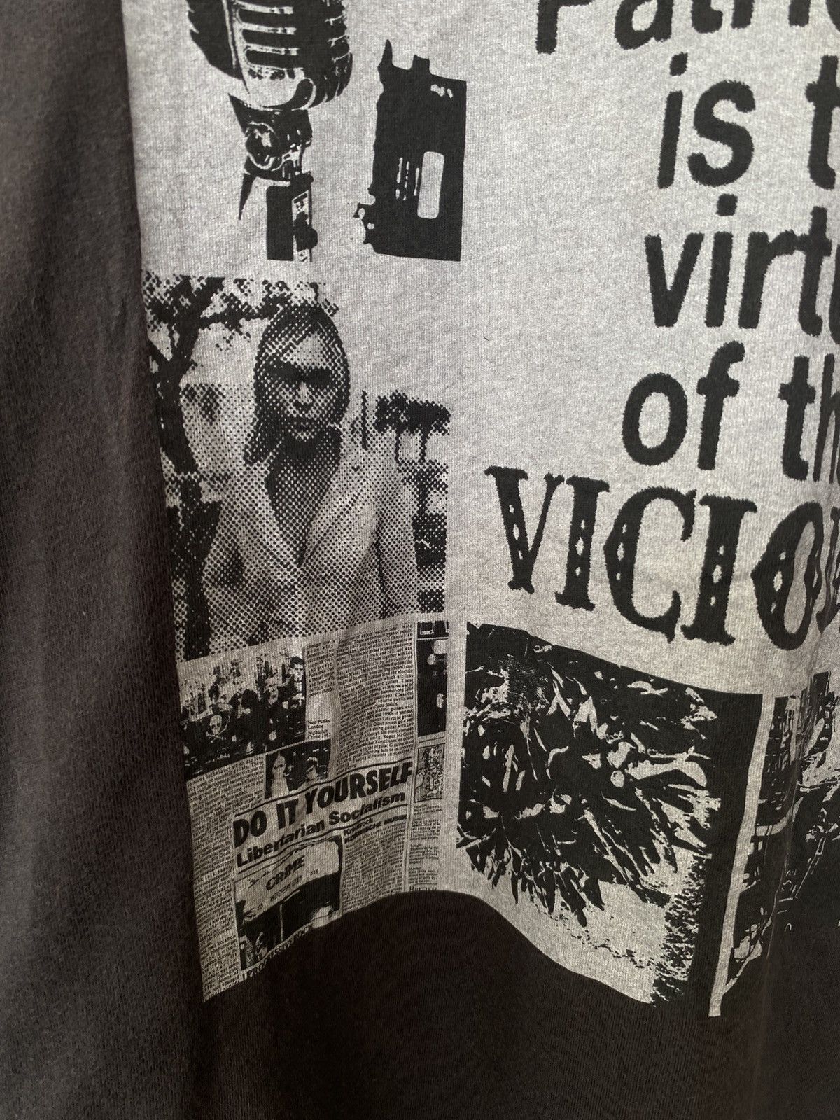 Vintage Vintage Vicious Black Sweet October Inspired By Hysteric Glamour Tees Japanese Brand Size US XXL / EU 58 / 5 - 5 Thumbnail
