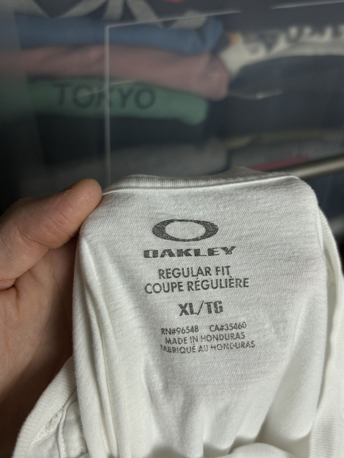 Oakley Oakley Vintage Center Big Logo Tee Size US XL / EU 56 / 4 - 6 Thumbnail
