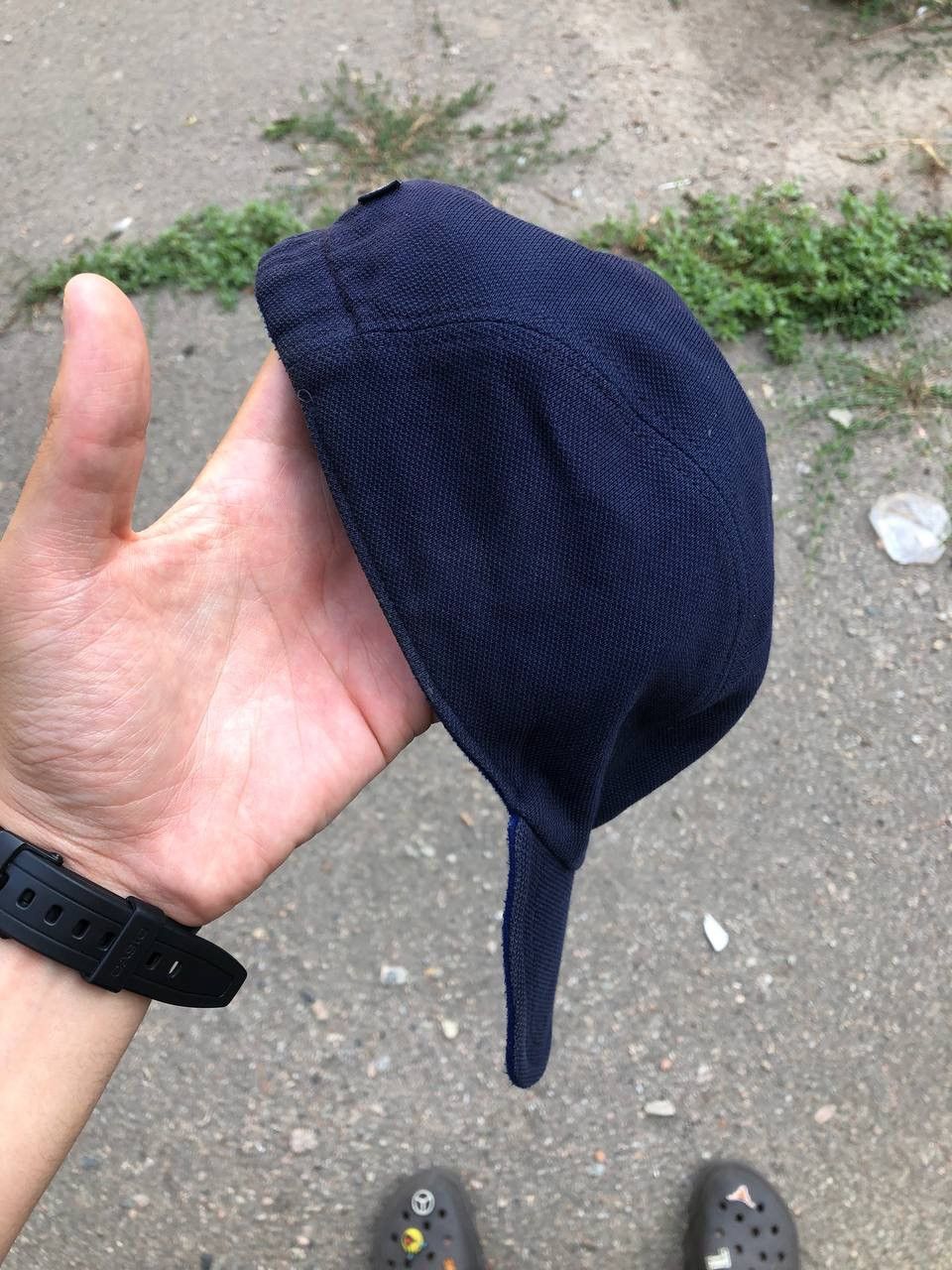 Lacoste × Vintage VERY RARE LACOSTE CHEMISE CAP 5-PANEL HATS JAPAN STYLE Y2K Size ONE SIZE - 8 Thumbnail