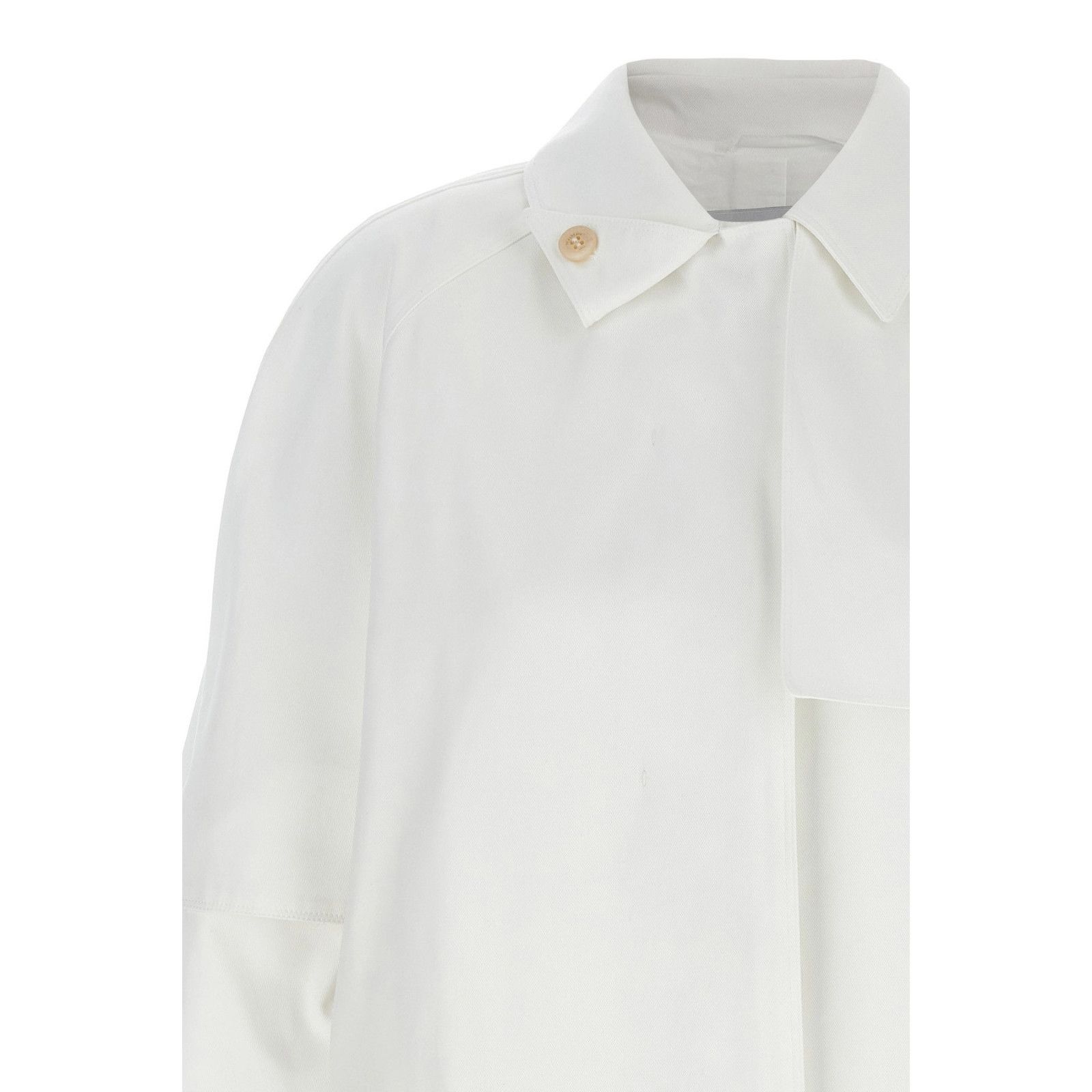 Max Mara MAX MARA Baba White Waterproof Long Trench Coat New & Authen Size XS / US 0-2 / IT 36-38 - 3 Thumbnail