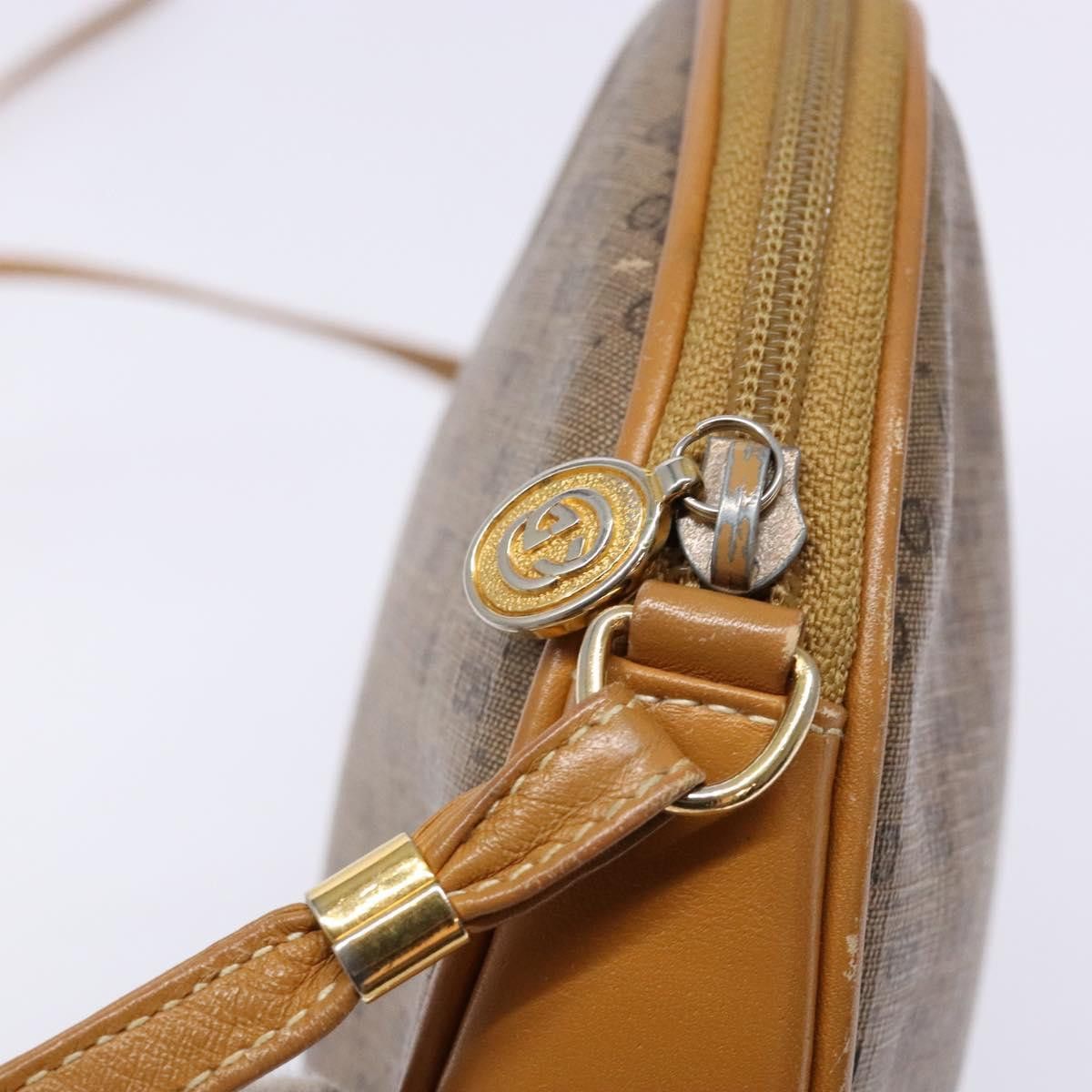 Gucci GUCCI Micro GG Supreme Shoulder Bag Pvc Beige Gold Size ONE SIZE - 15 Thumbnail