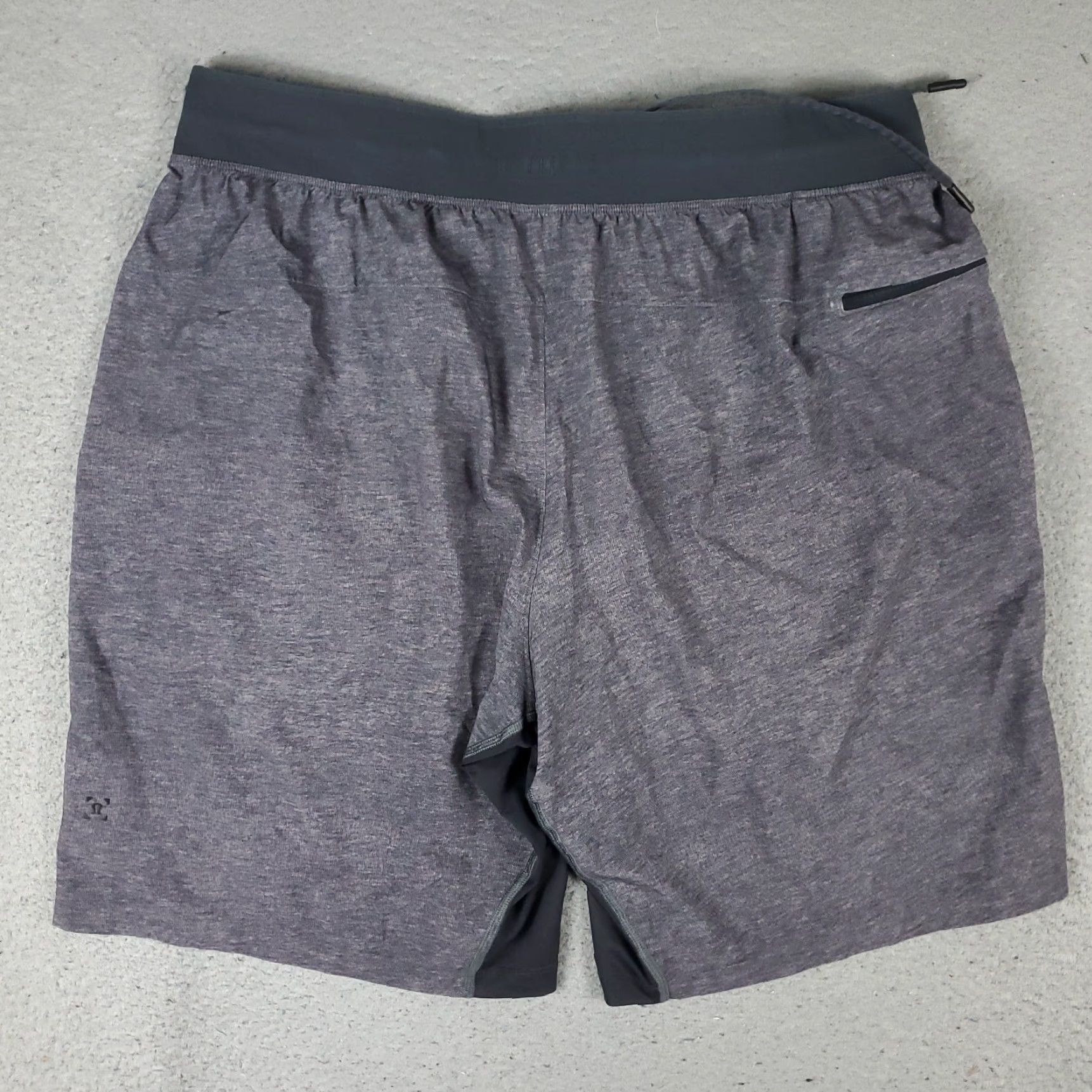 Lululemon Lululemon Shorts Mens Size XL Gray Lace Tie Stretch Active Running * Size US 36 / EU 52 - 4 Thumbnail