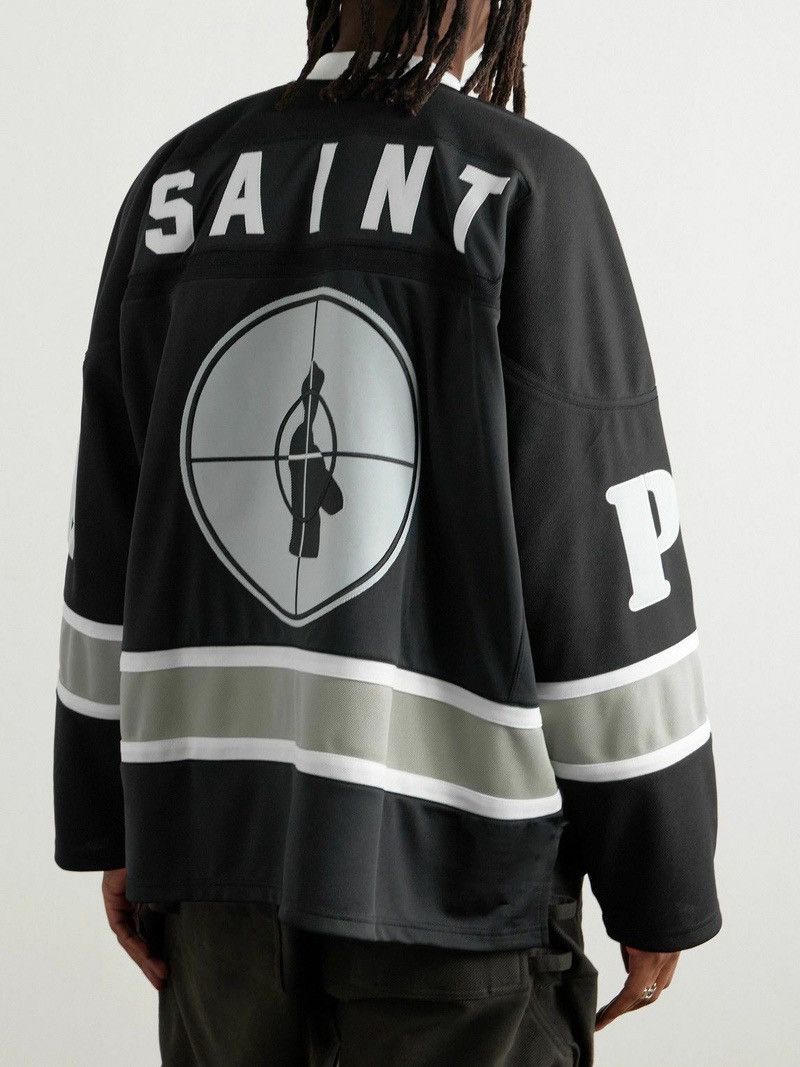 Public Enemy × Saint Michael NEW‼️SAINT MICHAEL Public Enemy Hockey jersey SM-YS1-0000-C19 Size US L / EU 52-54 / 3 - 2 Thumbnail