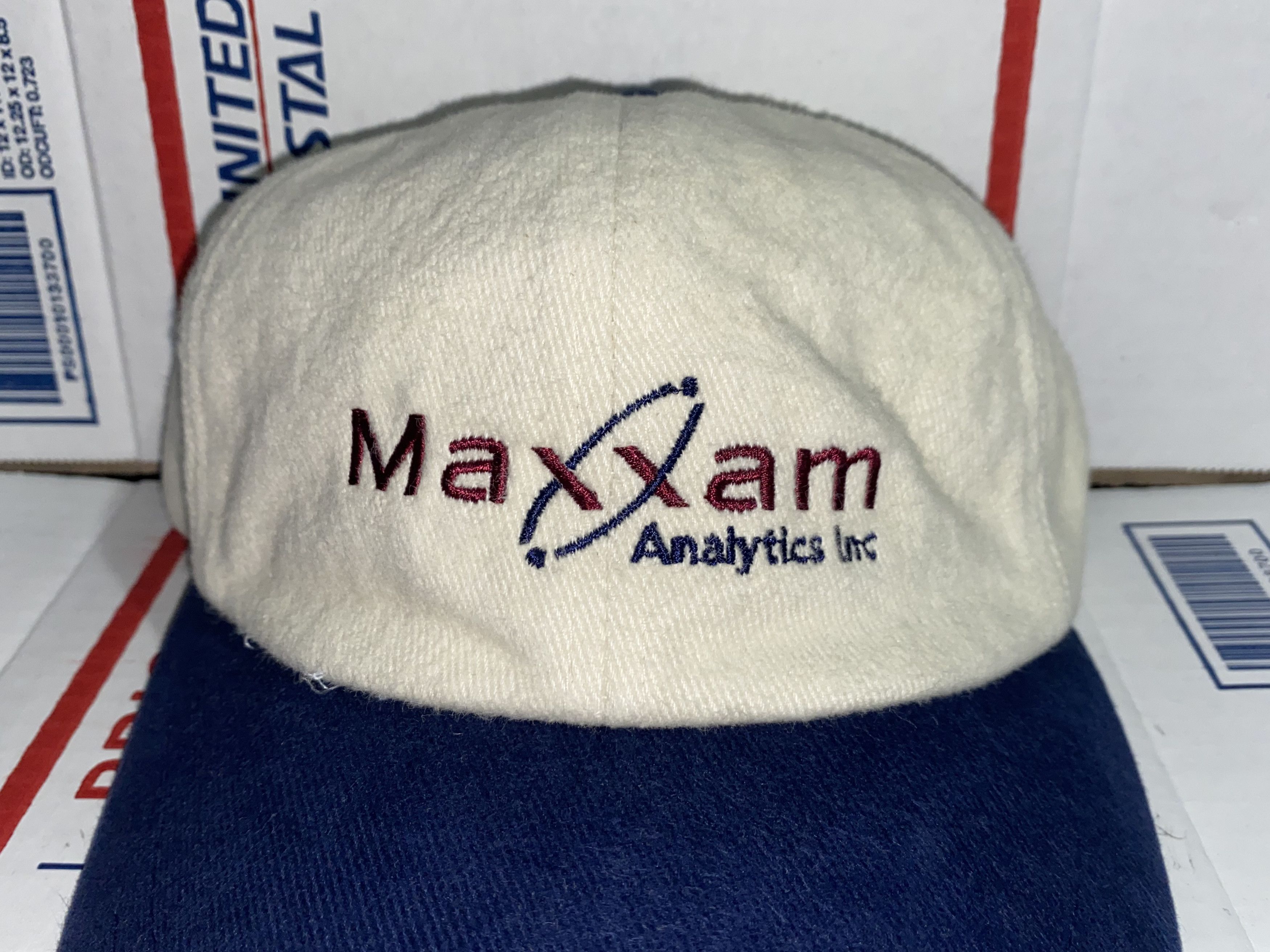 Vintage vtg MAXXAM Analytics Inc. baseball cap dad hat Company Corp. Size ONE SIZE - 2 Thumbnail