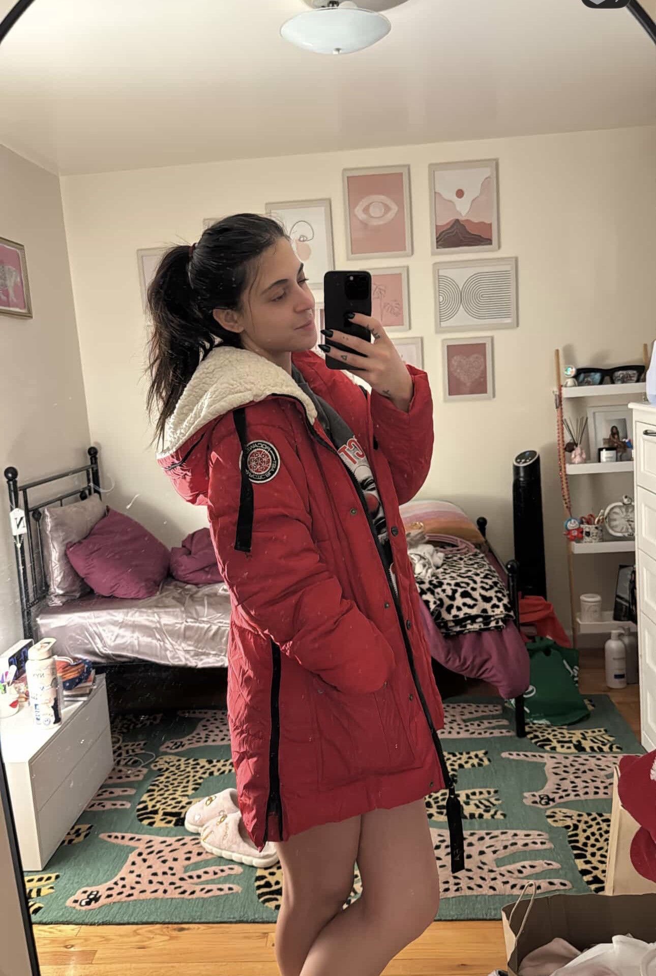 Rocawear Rocawear OG 2000s Red Sherpa Parka Jay-Z Era Size US M / EU 48-50 / 2 - 1 Thumbnail