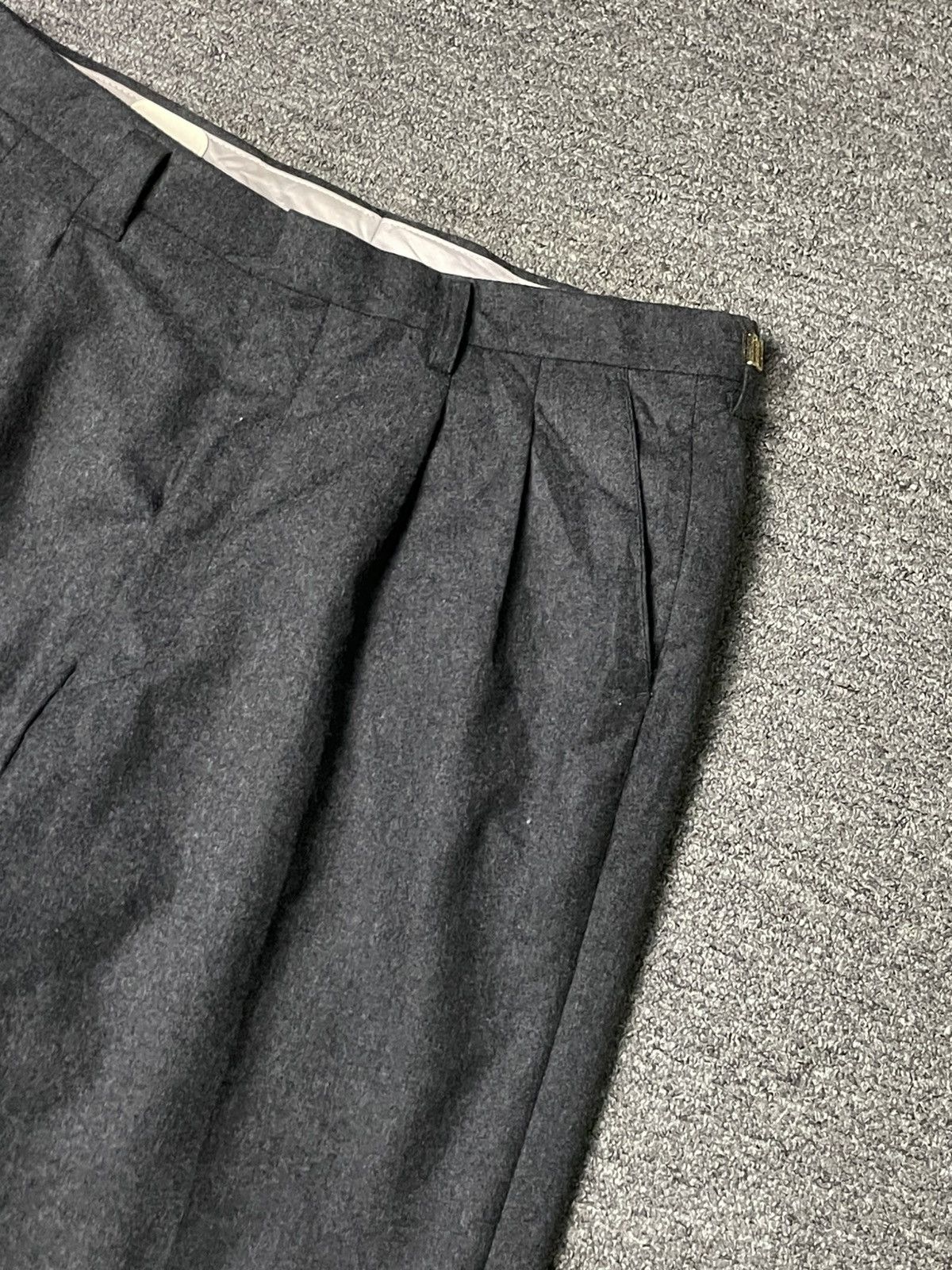 DAKS × Japanese Brand × Vintage DAKS LONDON Casual Wool Pants (83) Size US 33 - 2 Thumbnail