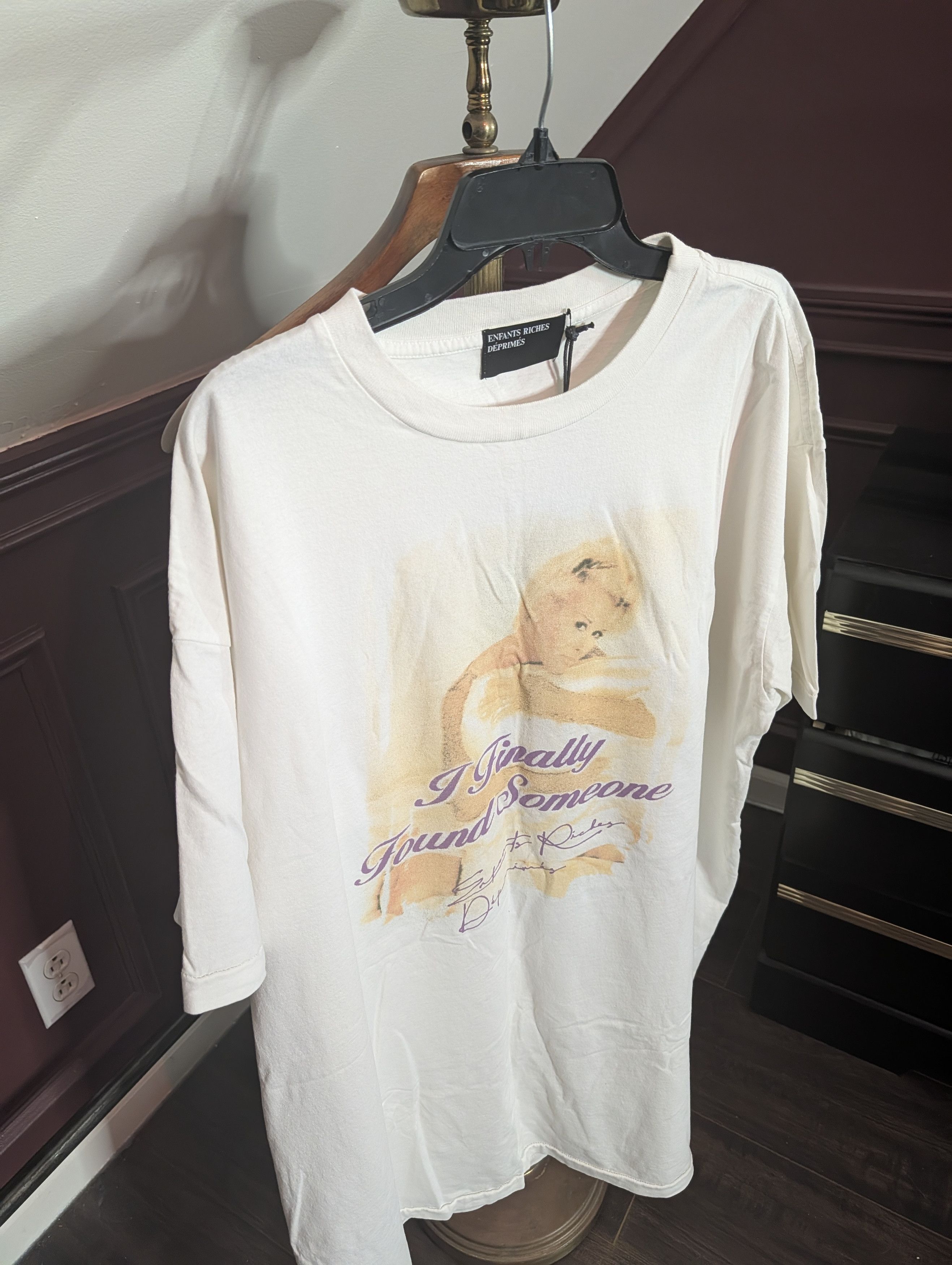 Enfants Riches Deprimes I FINALLY FOUND SOMEONE Dress t-shirt graphic print Size US S / EU 44-46 / 1 - 2 Thumbnail