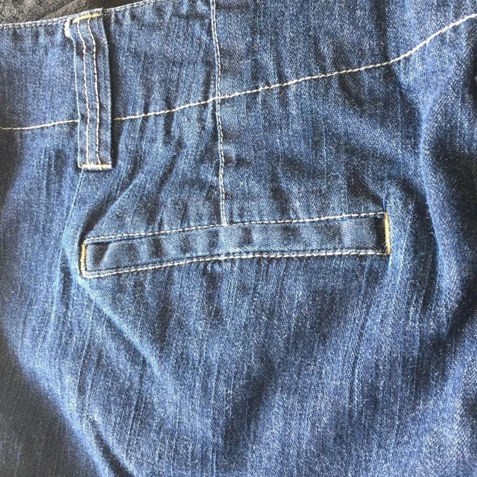 The Unbranded Brand INC Capri jeans, size tag missing, possibly XL Size 38" / US 16 / IT 52 - 7 Thumbnail