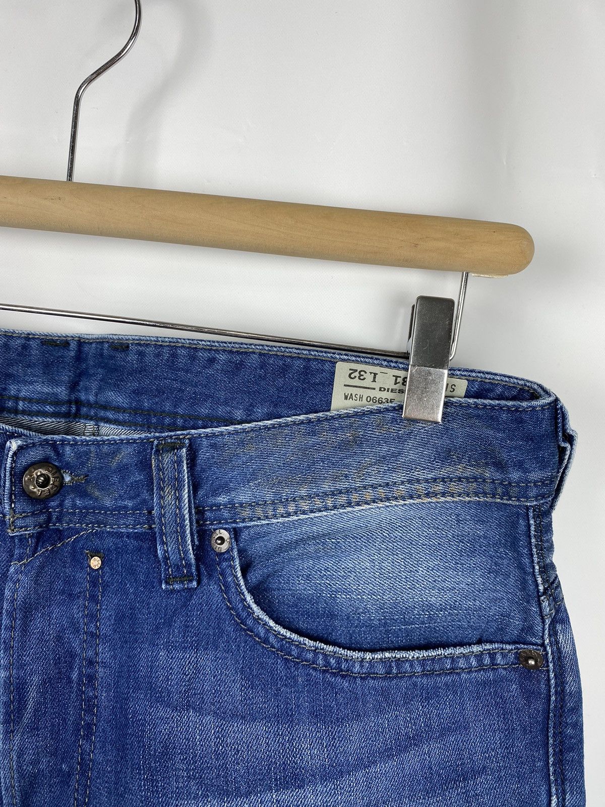 Diesel Diesel Safado 3D Denim Jeans size W31 L32 Size US 31 - 4 Thumbnail