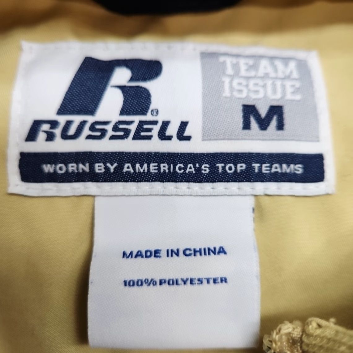 Russell Athletic VINTAGE Georgia Tech Windbreaker Men Medium Russell Athletic Team Issue Pullover Yellow M Jacket Size US M / EU 48-50 / 2 - 4 Thumbnail