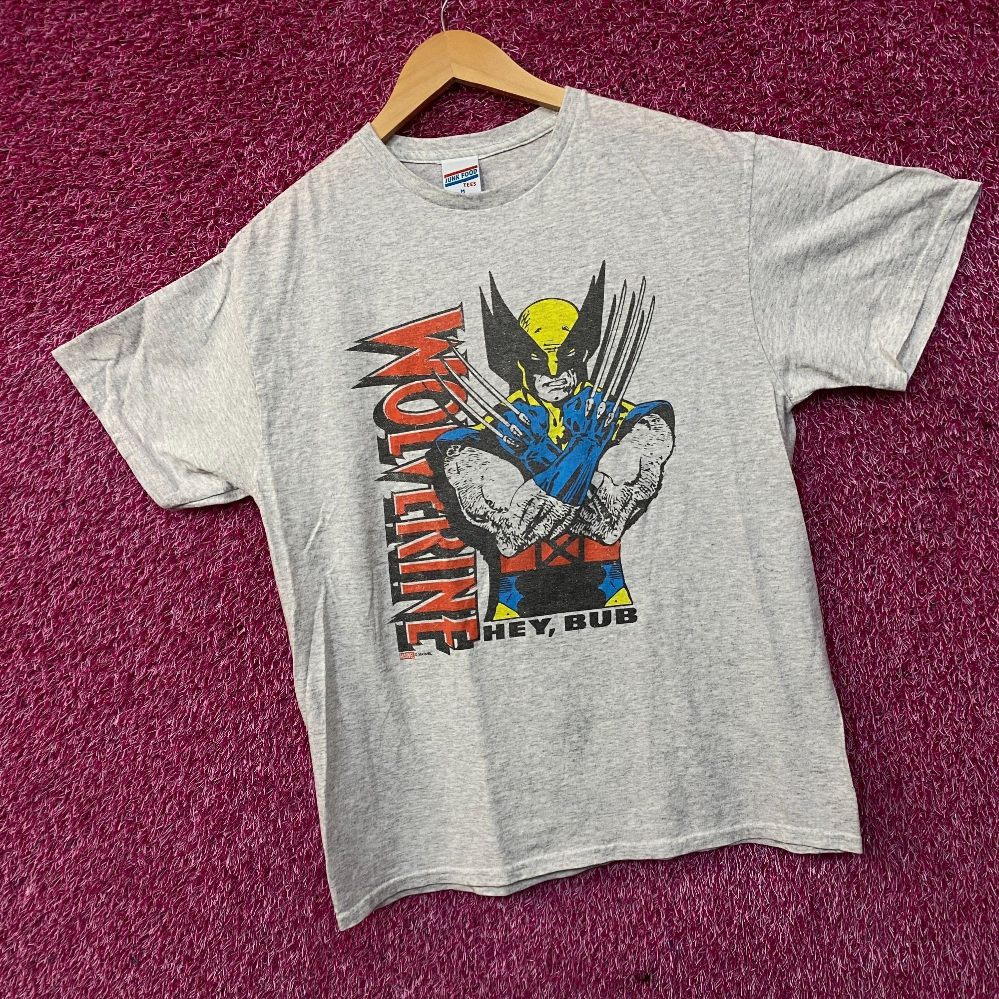 Marvel Comics Junk Food Marvel Wolverine Hey Bud Graphic T-Shirt Medium Size US M / EU 48-50 / 2 - 3 Thumbnail