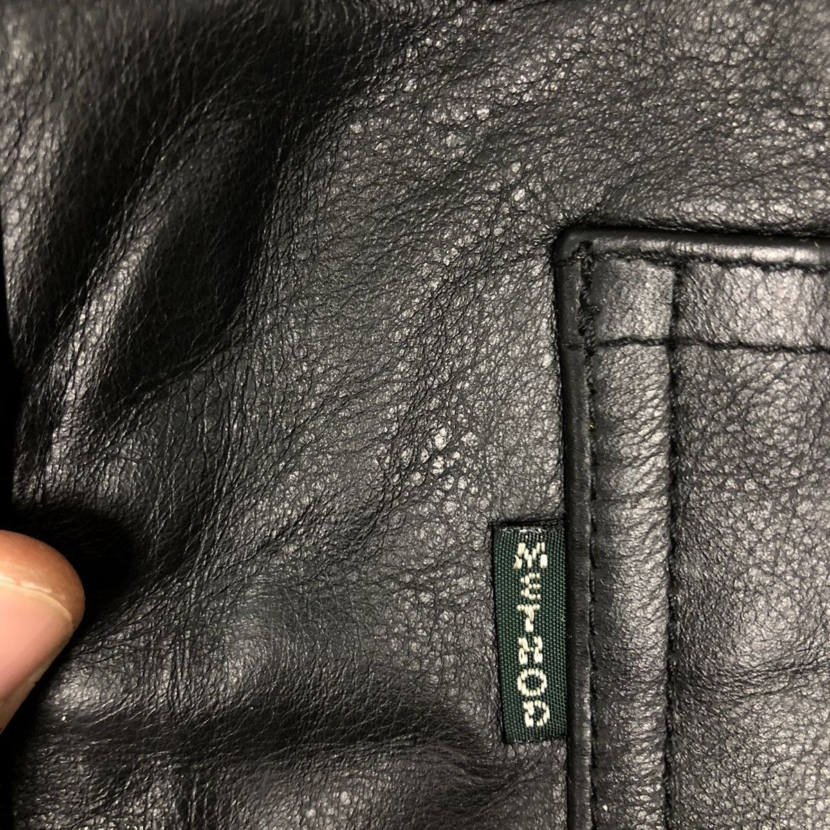 Genuine Leather 🔥Rare Genuine Leather Work Pants Union Made by Method Japan Size US 29 - 11 Thumbnail