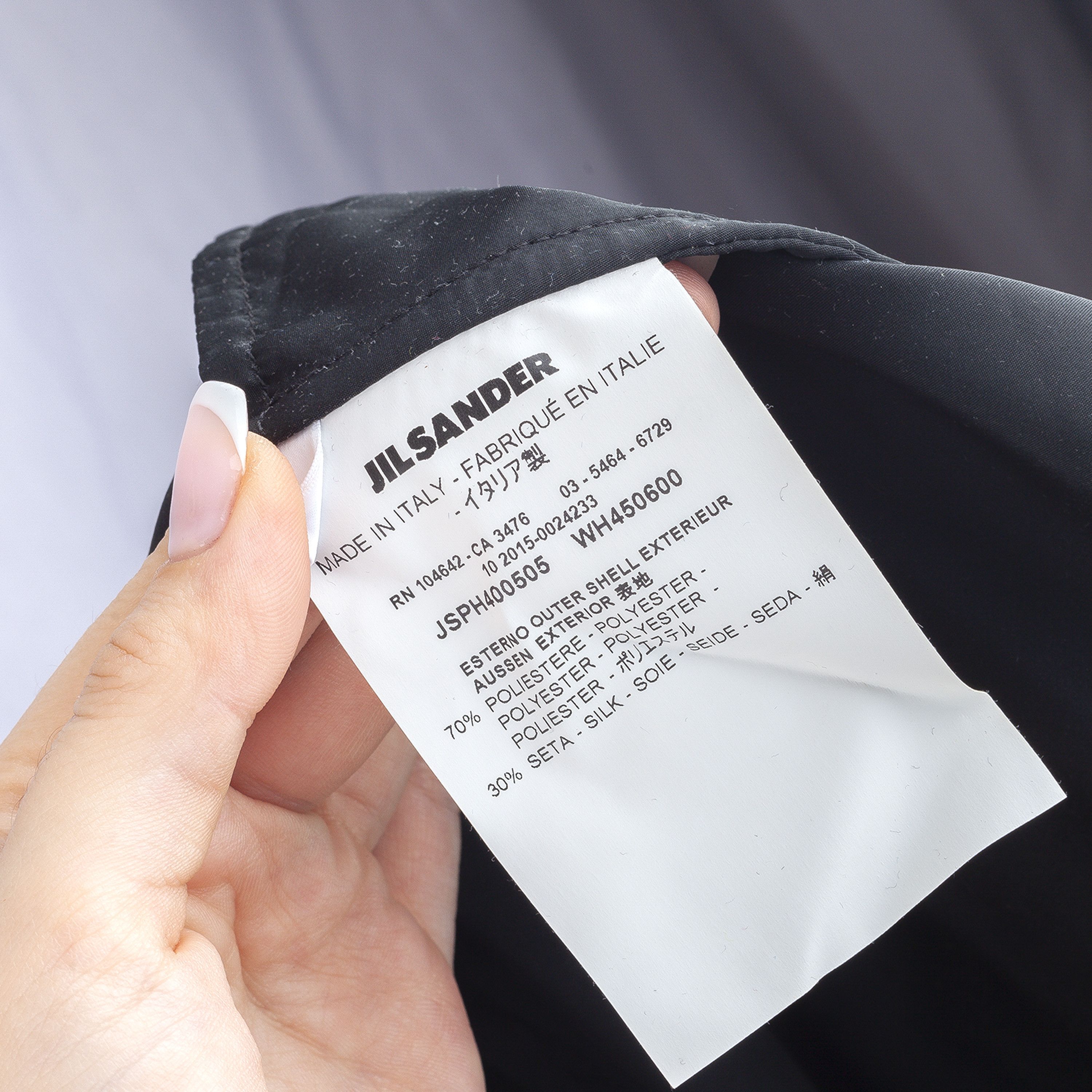 Jil Sander JIL SANDER Vintage Black Coach Jacket (M) Size M / US 6-8 / IT 42-44 - 8 Thumbnail