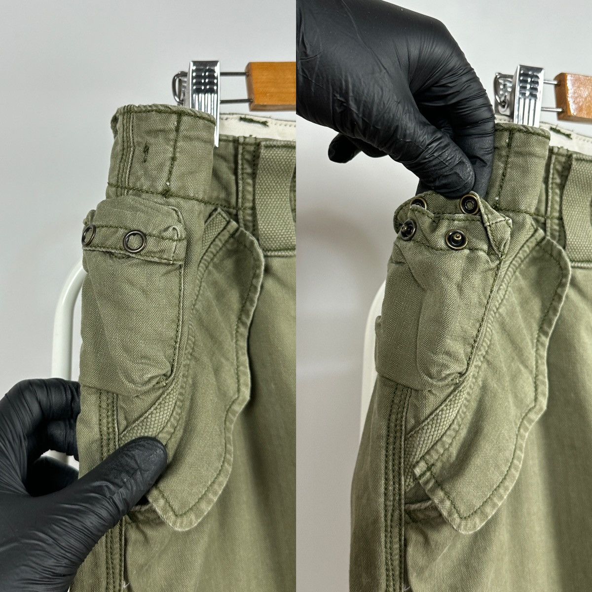 Japanese Brand Vintage Polo Ralph Lauren Cargo Tactical Multi Pockets Pants Size US 36 / EU 52 - 12 Thumbnail