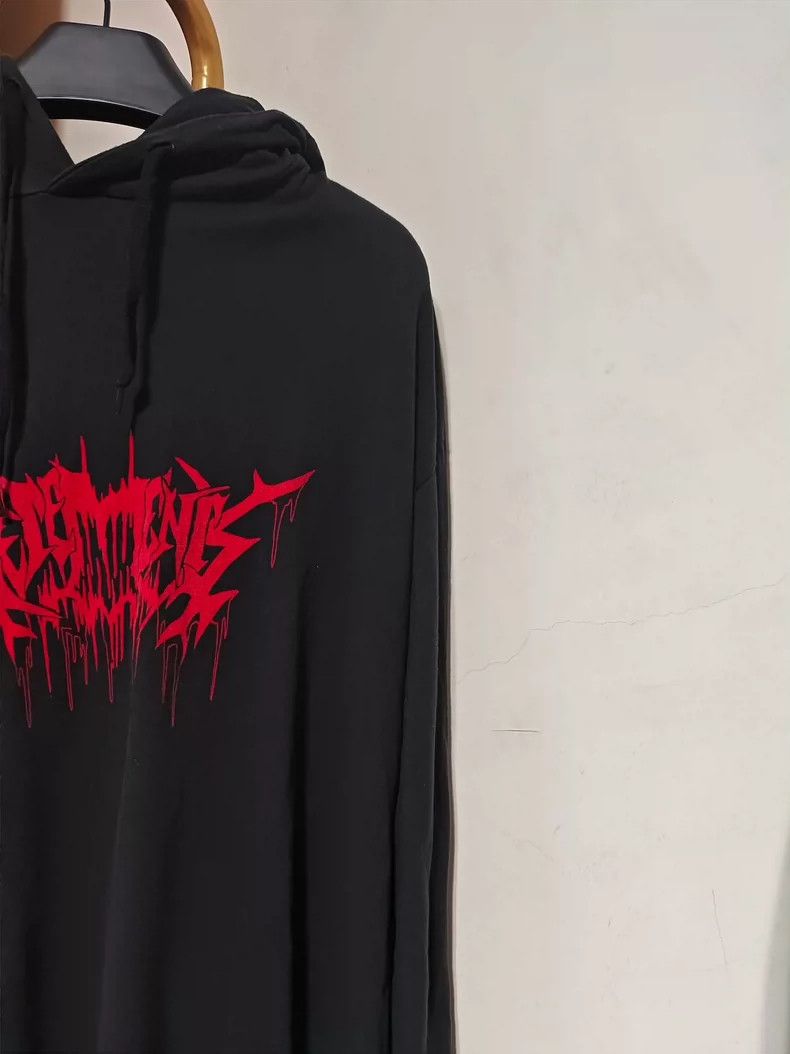 Vetements Vetements Blood Drop Hoodie, Size M, Made in Portugal Size US M / EU 48-50 / 2 - 2 Thumbnail