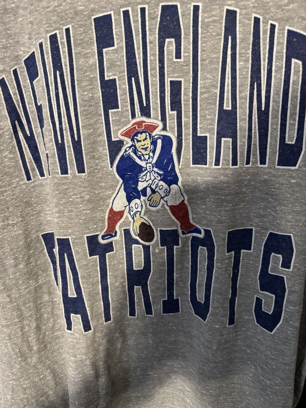 NFL New England Patriots Team Apparel S/S T Shirt Men Sz XL Gray Size US XL / EU 56 / 4 - 4 Thumbnail