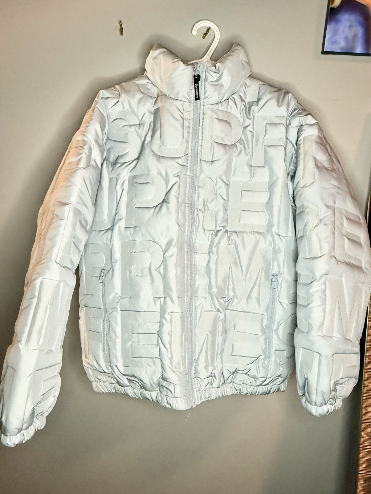 Supreme Supreme Bonded Logo Down Jacket Size US M / EU 48-50 / 2 - 1 Thumbnail