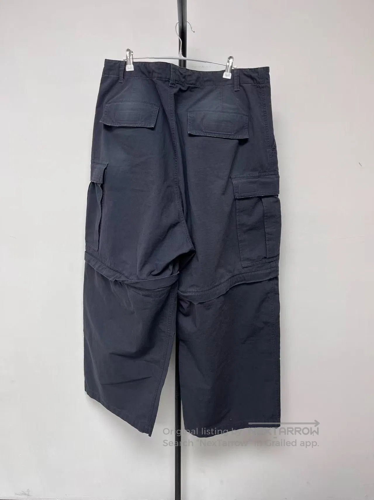 Balenciaga Balenciaga Gray Washed Distressed Jeans. Size US 31 - 2 Thumbnail