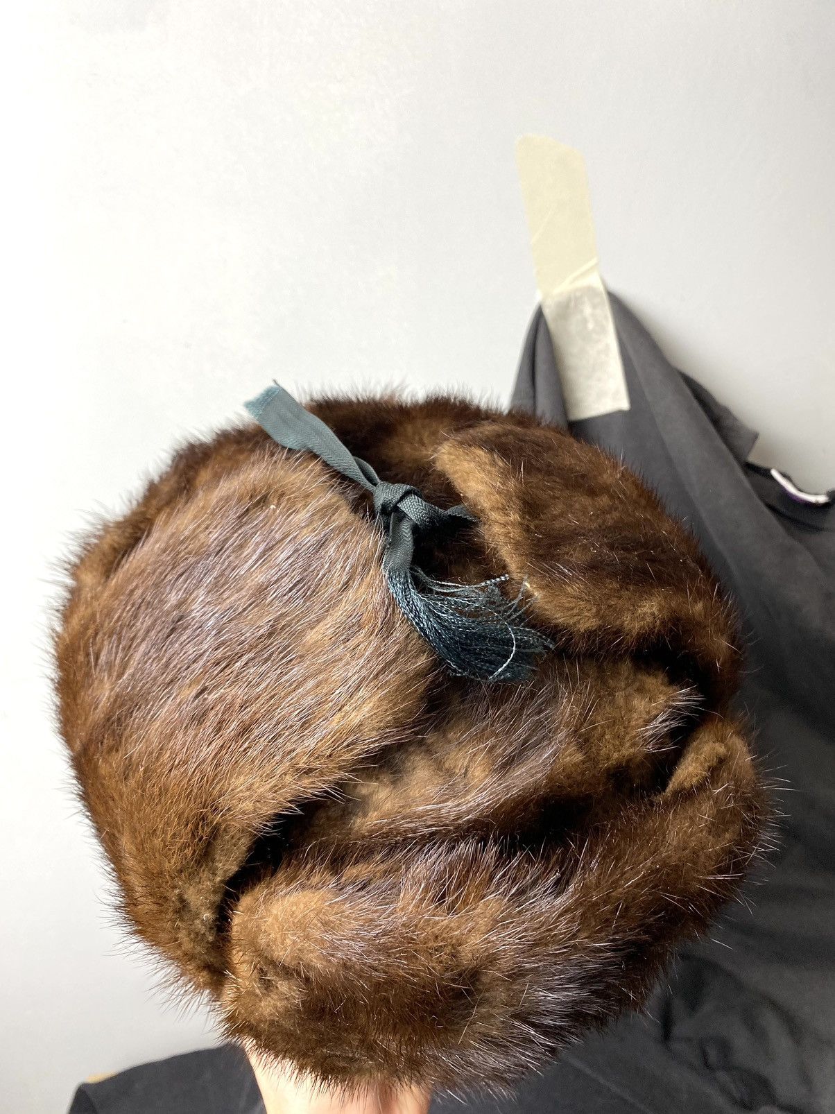 Japanese Brand Vintage Alt Fuzzy Mohair Ushanka USSR Hat Balaclava Size ONE SIZE - 9 Thumbnail
