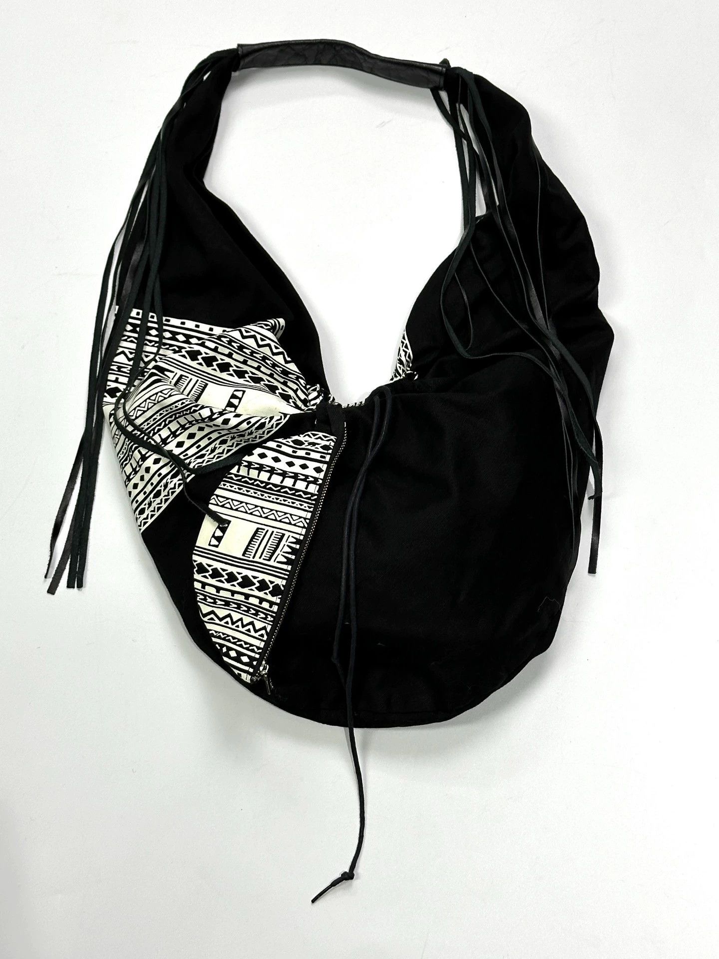 Yohji Yamamoto Y's by Yohji Yamamoto ethnic dumpling bag asymmetric tassel Size ONE SIZE - 1 Thumbnail