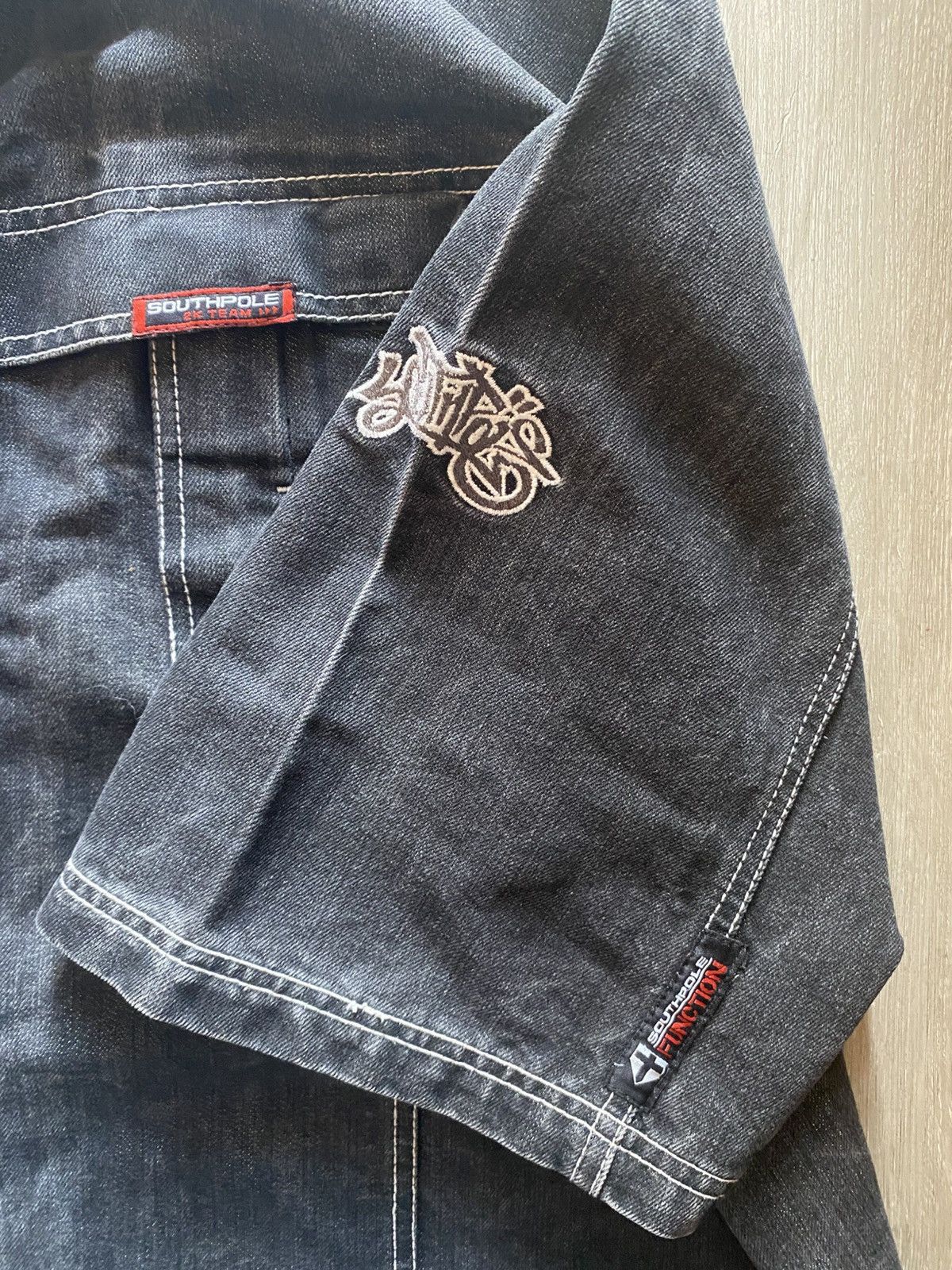 Southpole × Vintage Vintage Southpole Denim Jacket Size US XXL / EU 58 / 5 - 3 Thumbnail