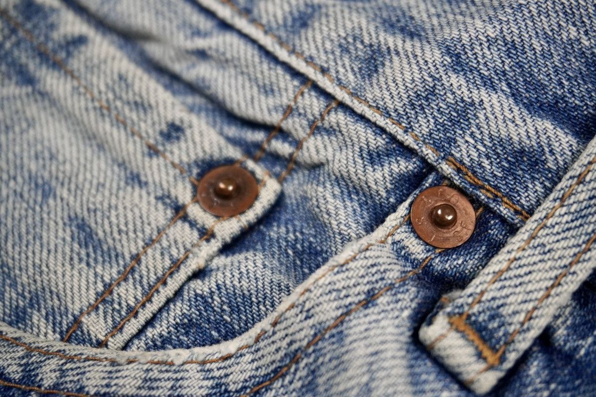 Levi's Vintage 90s LEVIS Big E 502xx redline selvedge grunge style Size US 30 / EU 46 - 8 Thumbnail