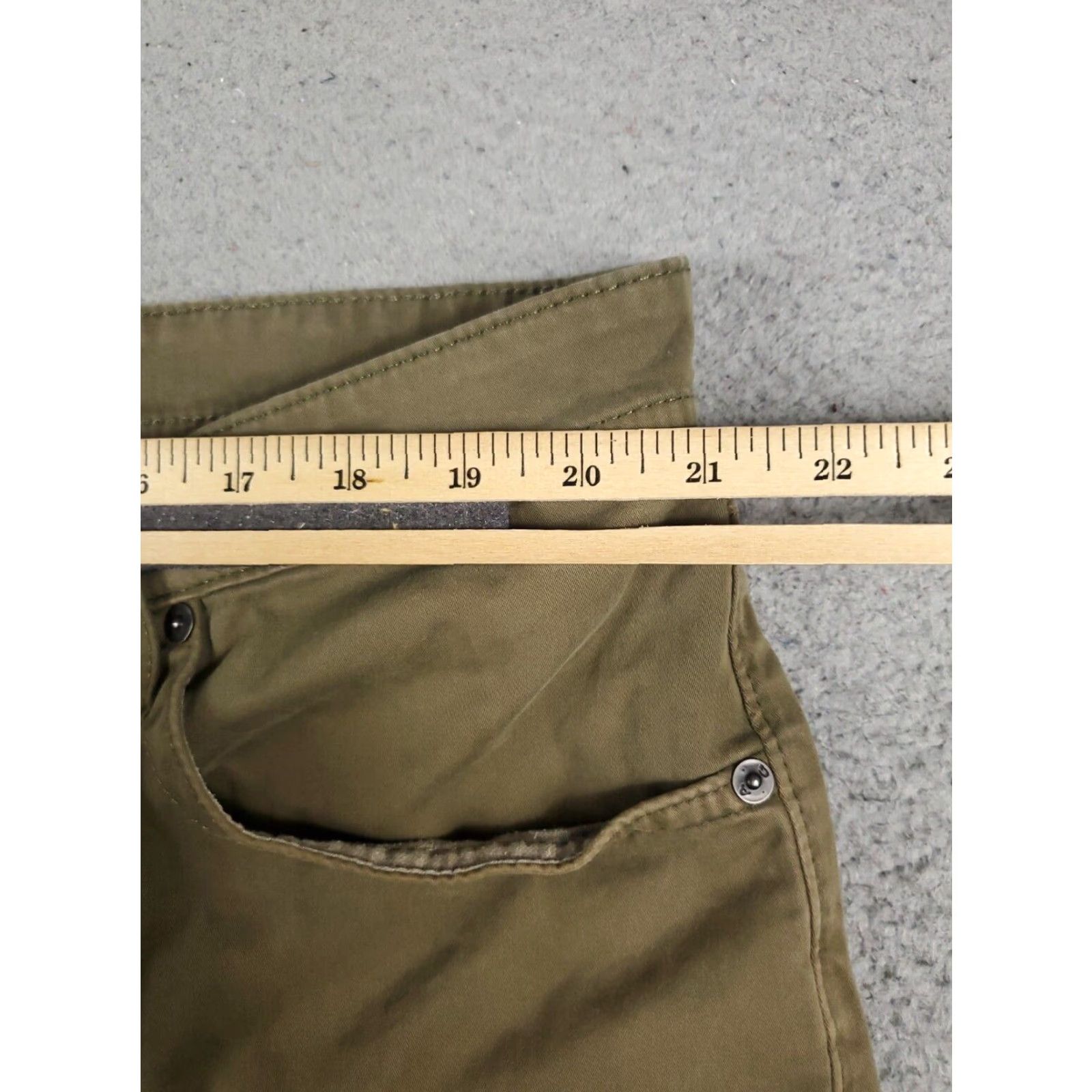 Vintage AG Adriano Goldschmied The Graduate Mens Straight Beige Jeans Pants 40x29 Extra Large XL Size US 40 / EU 56 - 4 Thumbnail