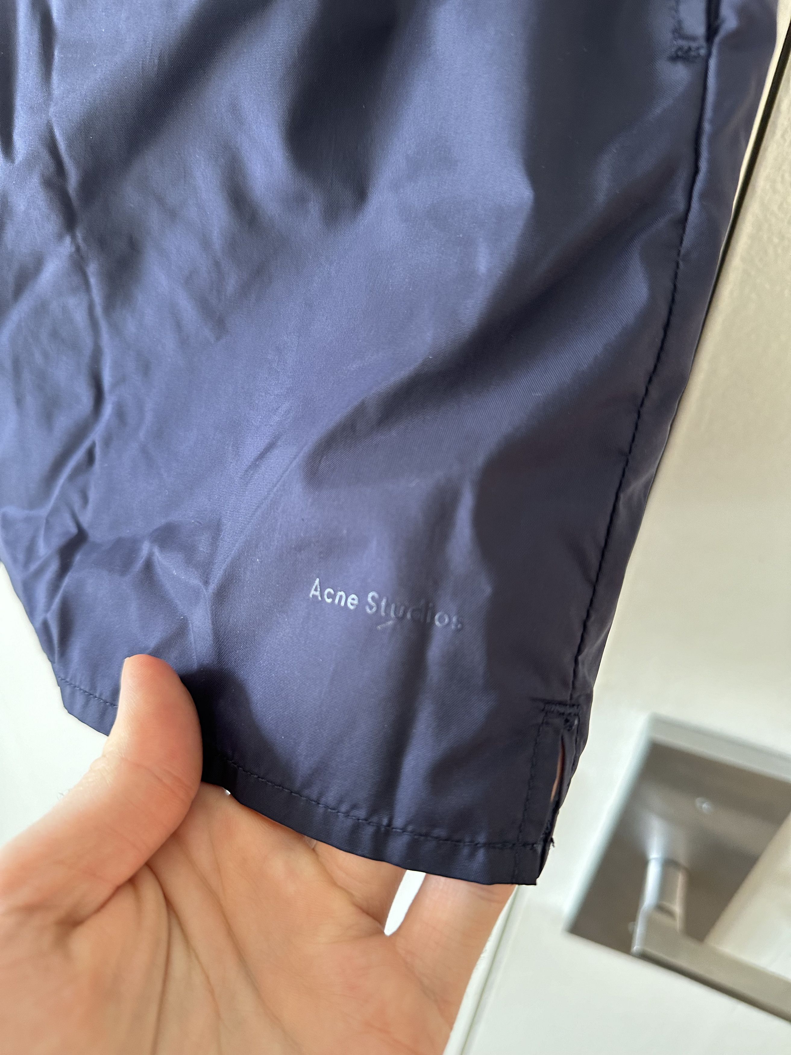 Acne Studios Acne Studios Logo Nylon Shorts Size US 36 / EU 52 - 2 Thumbnail