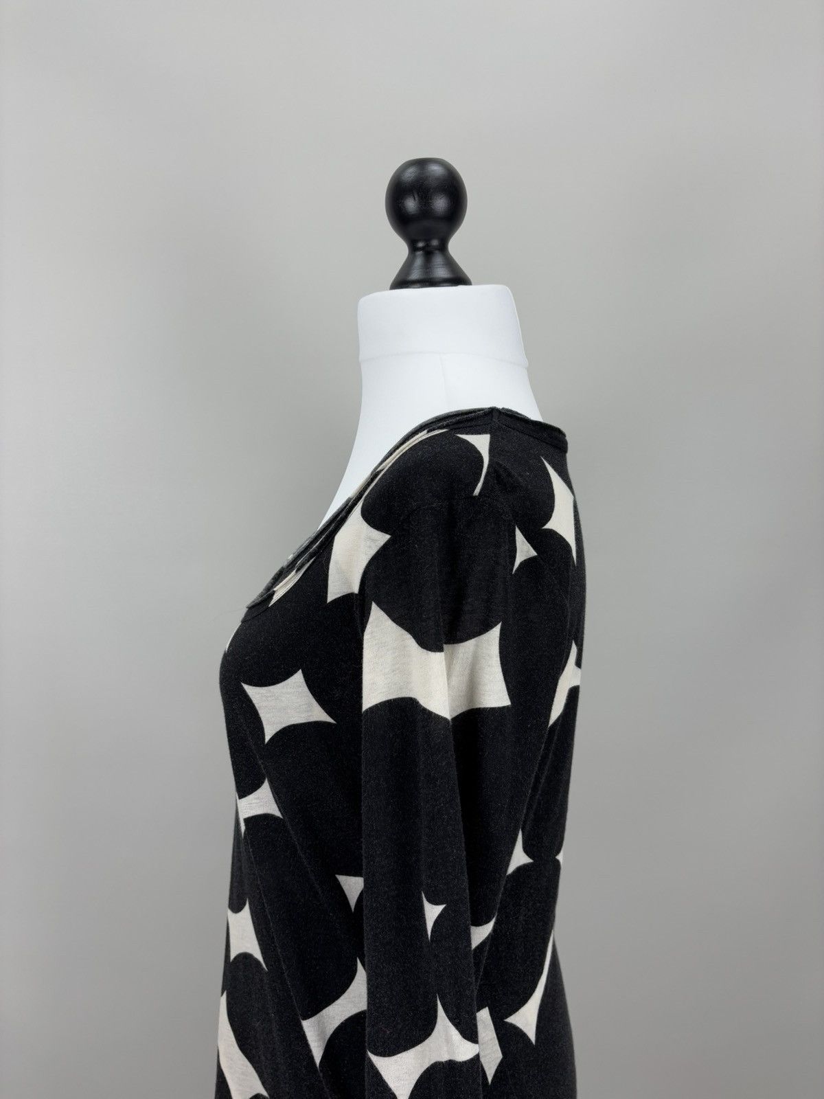 Japanese Brand × Rundholz Womens dress Rundholz Black Label Size M Color White/Black Size M / US 6-8 / IT 42-44 - 10 Thumbnail