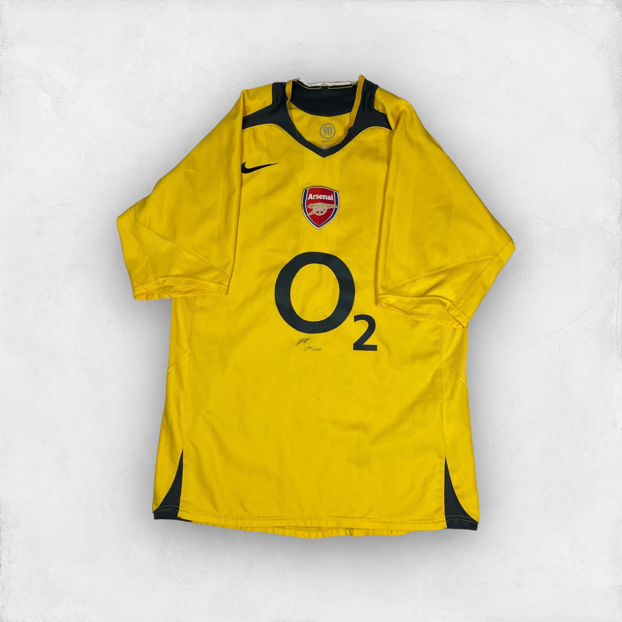 Arsenal yellow nike kit online