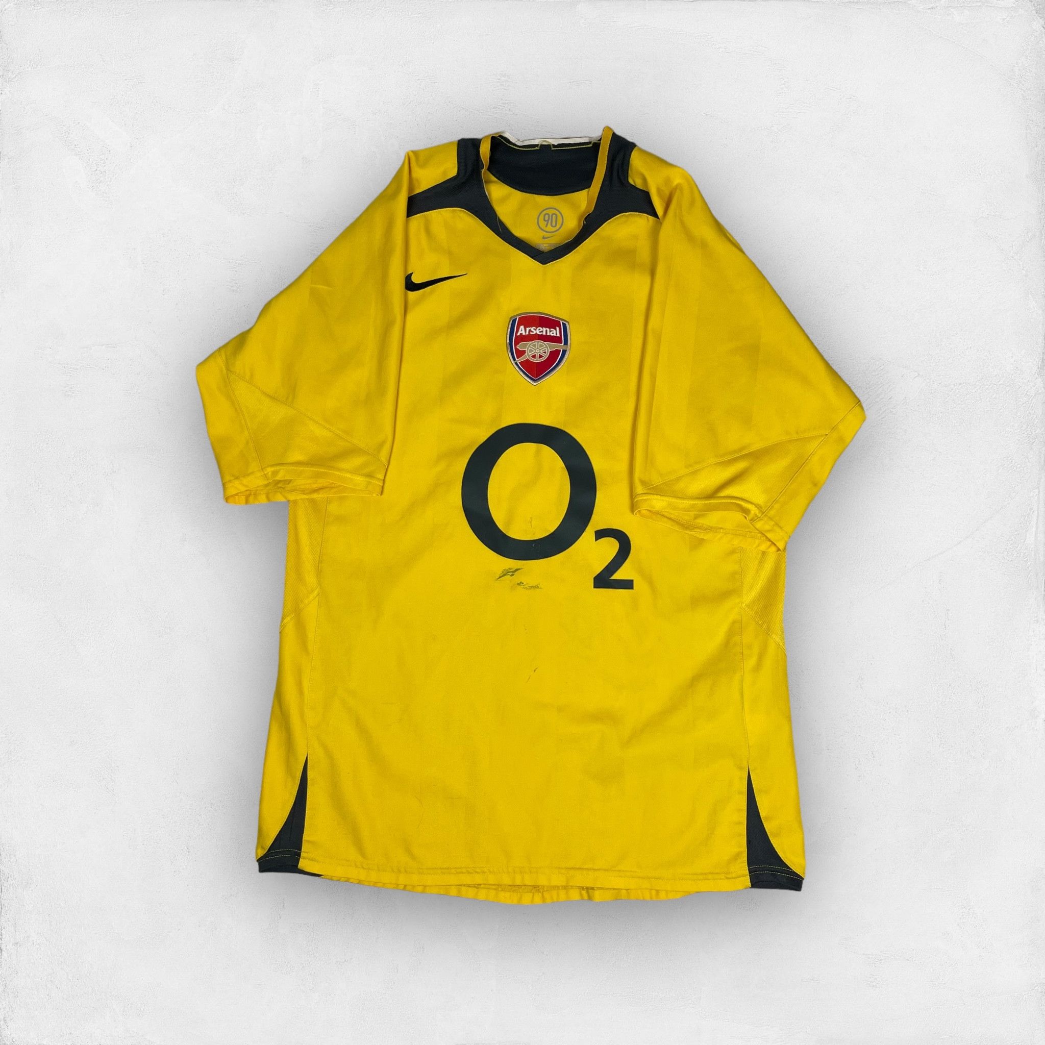 Arsenal yellow nike kit online