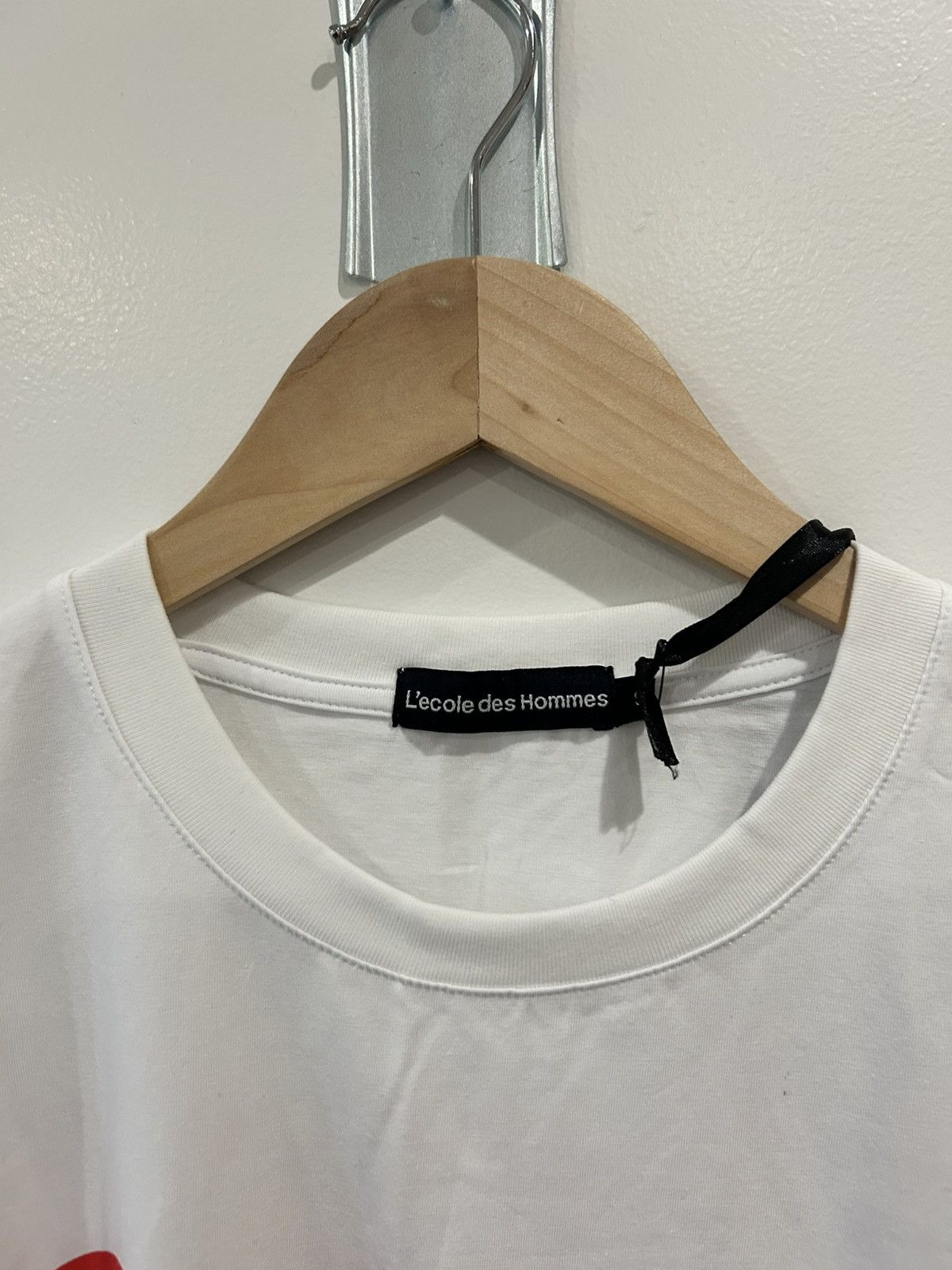 Other L’Ecole De Femmes Men’s Oui-Non White Tee Size US S / EU 44-46 / 1 - 3 Thumbnail