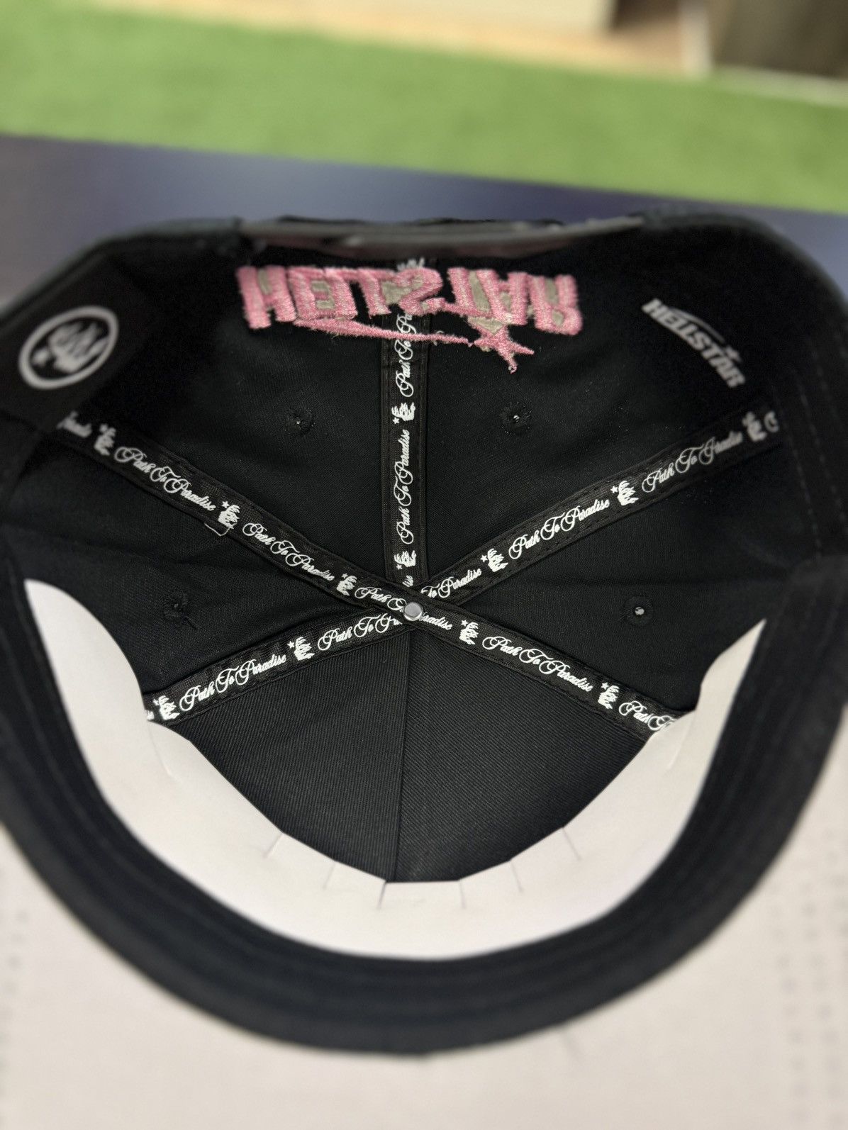 HELLSTAR Hellstar Adjustable SnapBack Hat “NY LOGO” Stones Size ONE SIZE - 8 Thumbnail