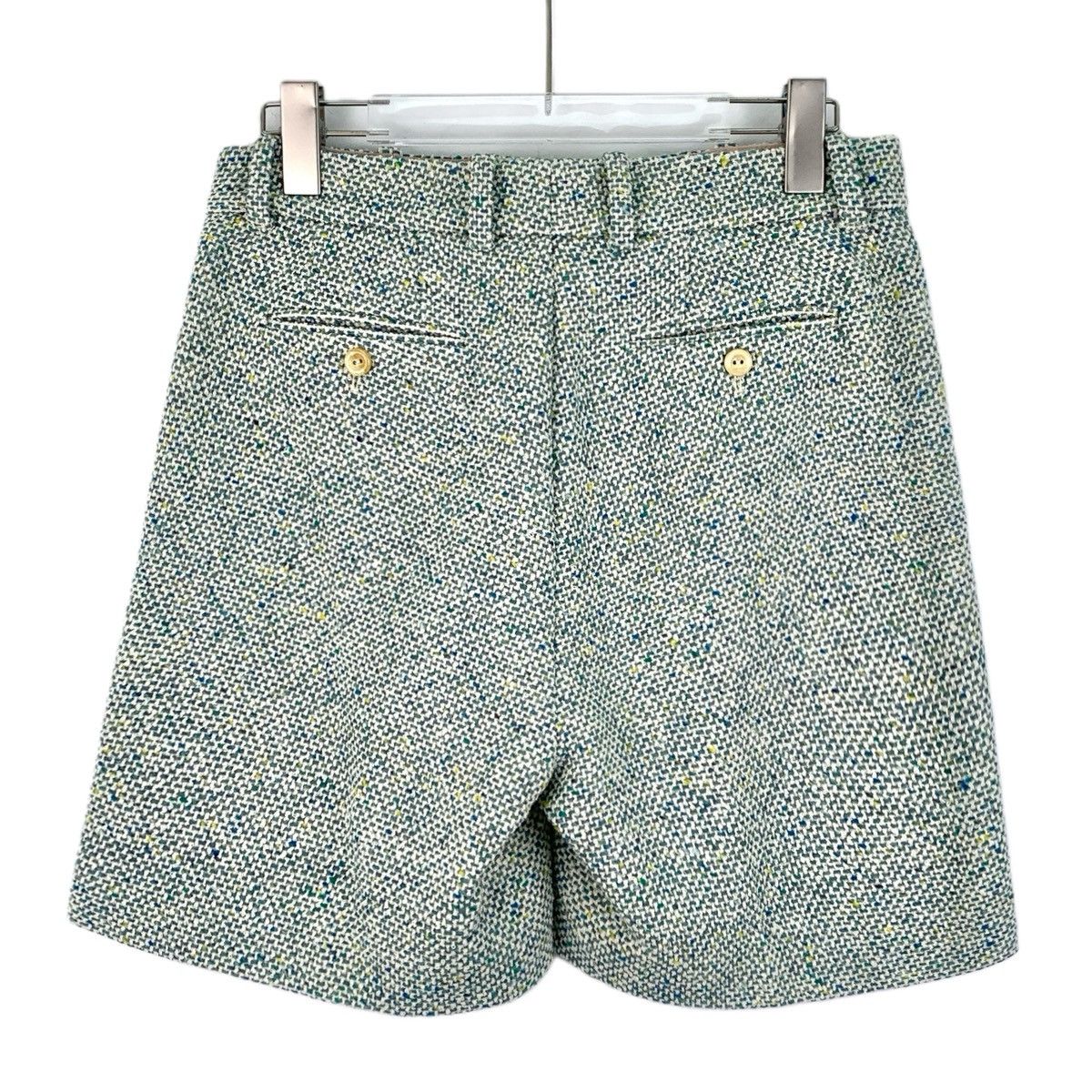 Gucci Gucci Light Green Cotton Woven Tweed Suit K26WX Size L / US 10 / IT 46 - 4 Thumbnail
